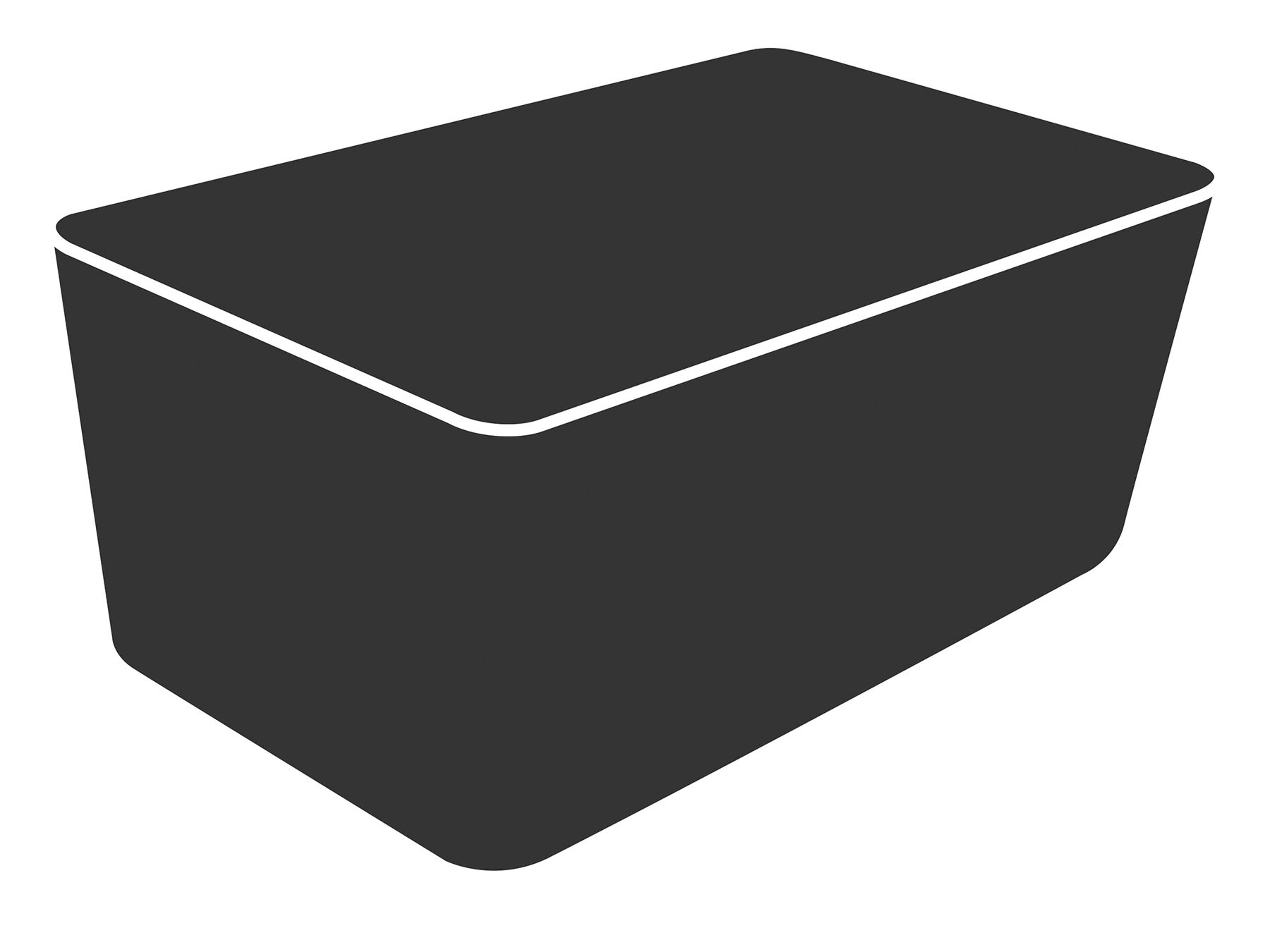 Cane Line Outdoor Black Dye Polyester Peacock Daybed without Parasol Cover