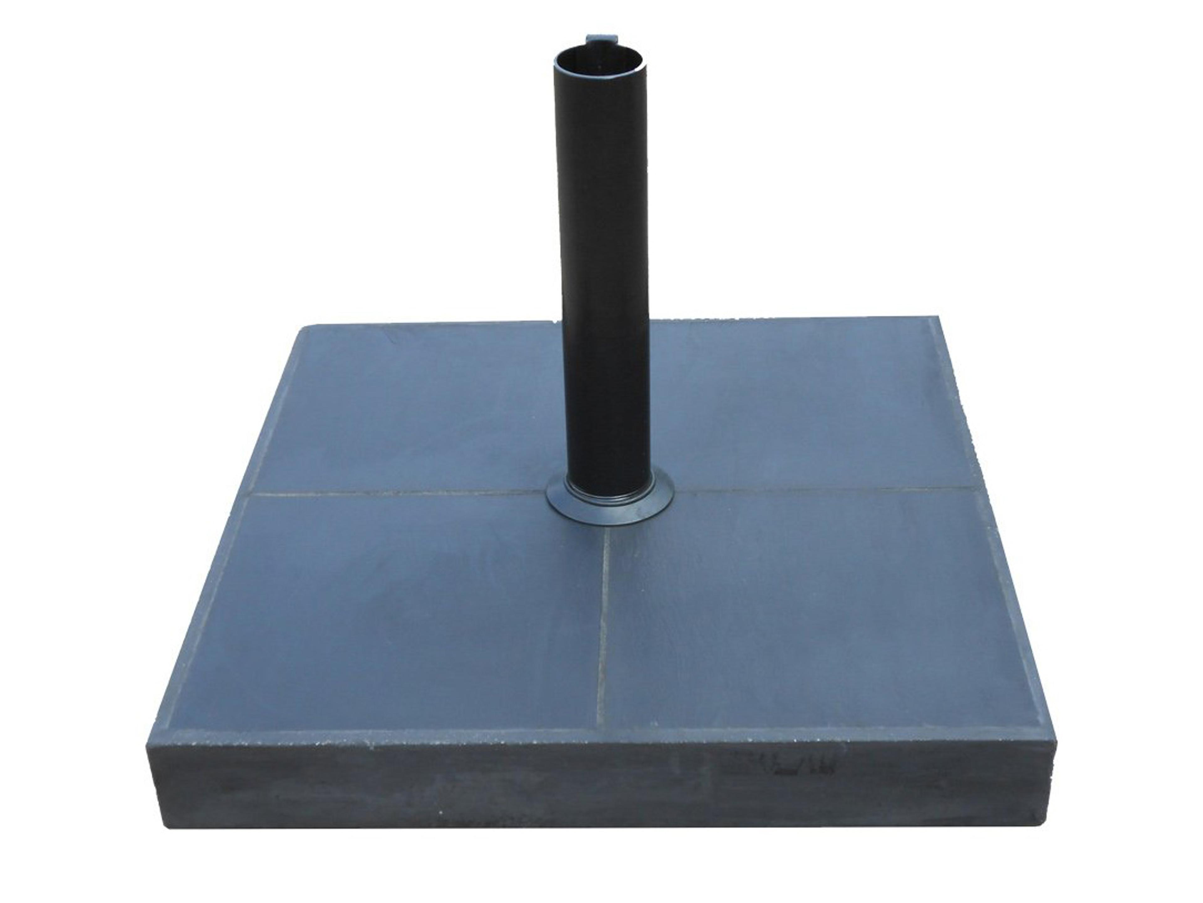 Parasol Black Galvanized Steel Base with Wheels