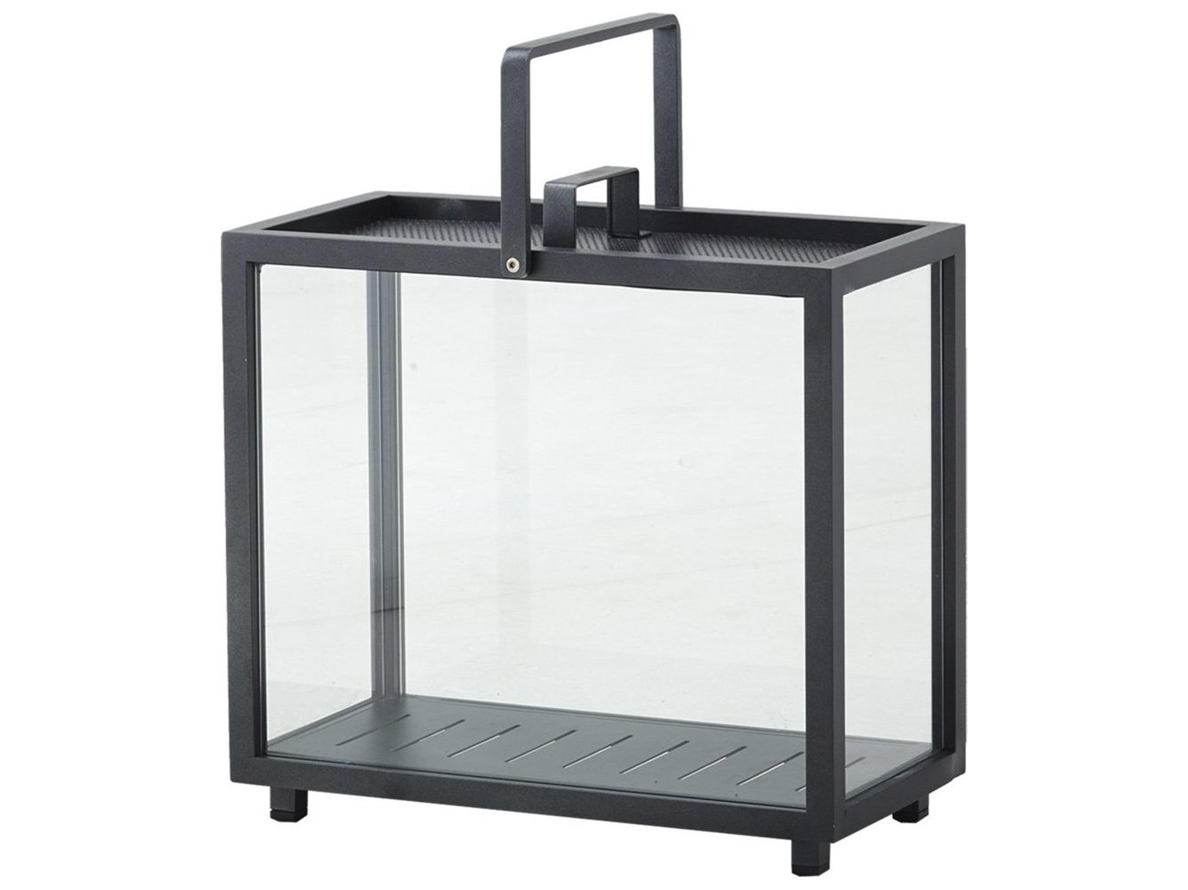 Cane Line Outdoor Lighthouse Aluminum Rectangular Lantern