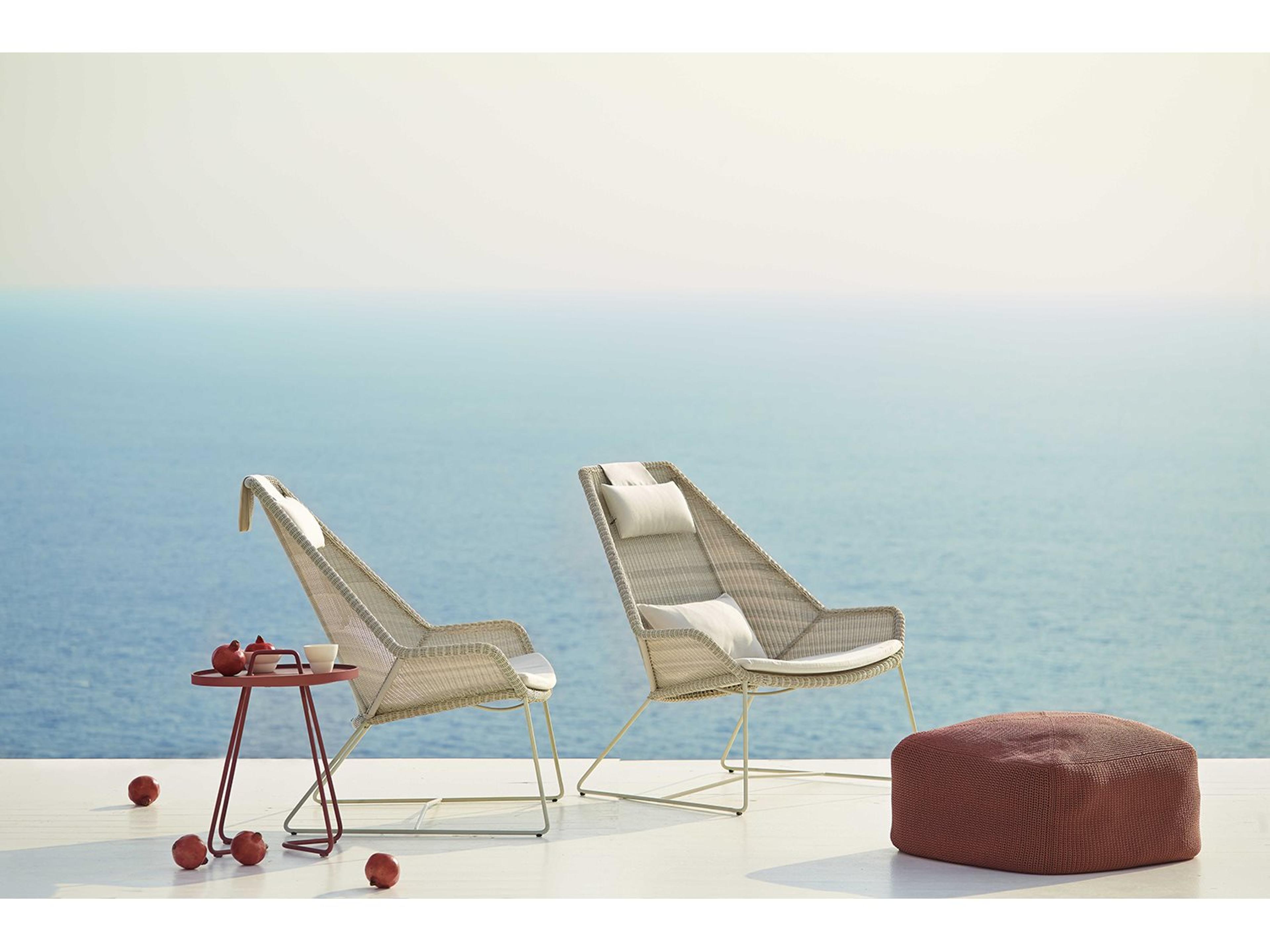 Cane Line Outdoor Breeze Aluminum Wicker Lounge Set