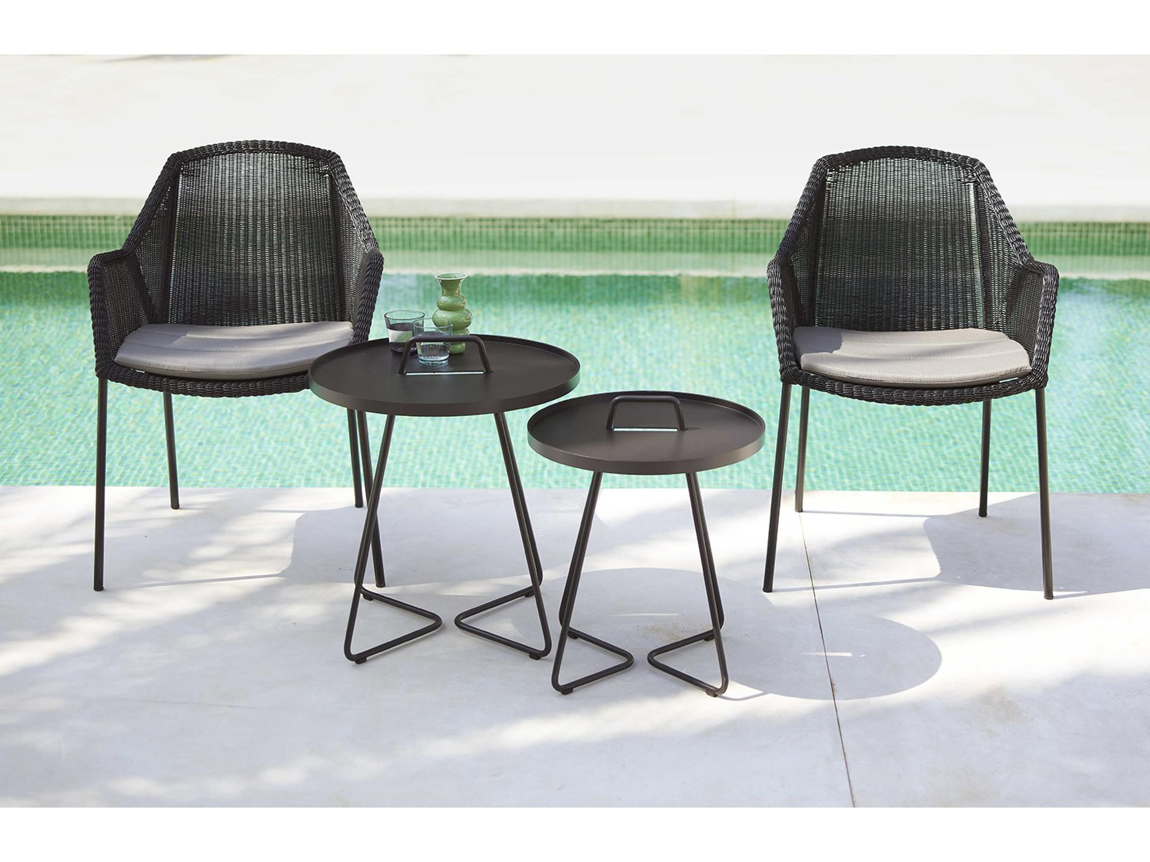 Cane Line Outdoor Breeze Aluminum Wicker Lounge Set