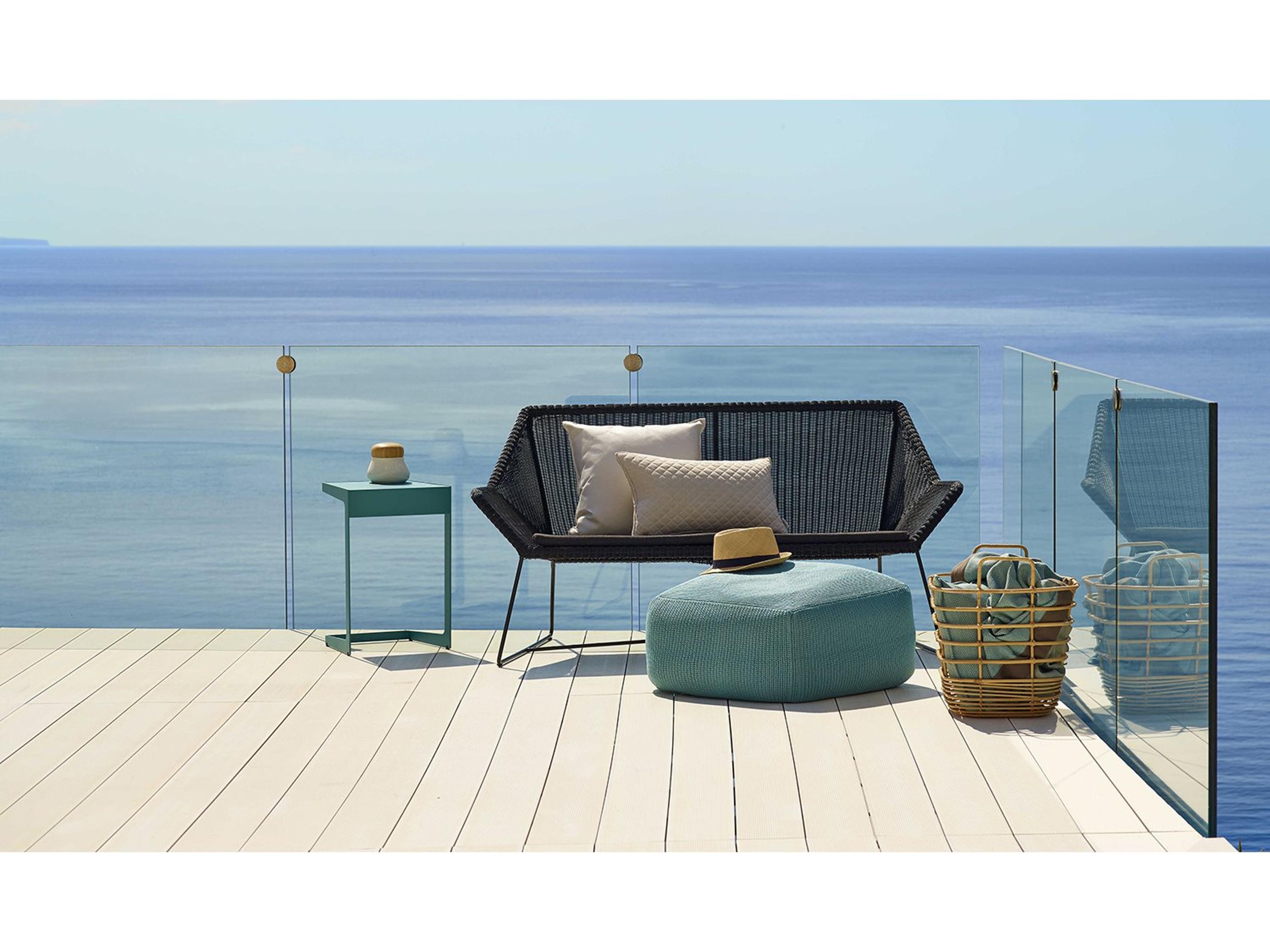 Cane Line Outdoor Breeze Aluminum Wicker Lounge Set