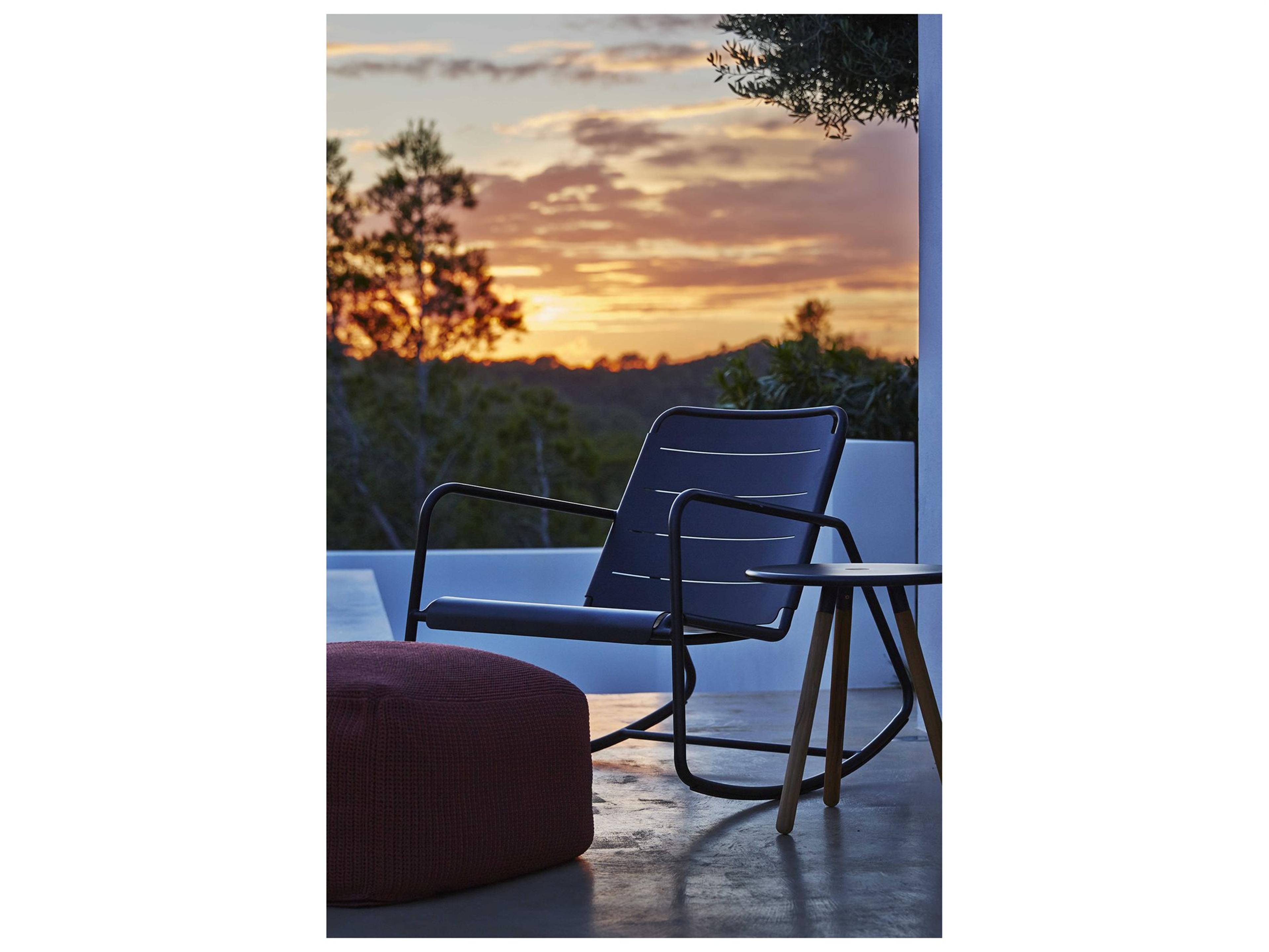 Cane Line Outdoor Copenhagen Aluminum Lounge Set