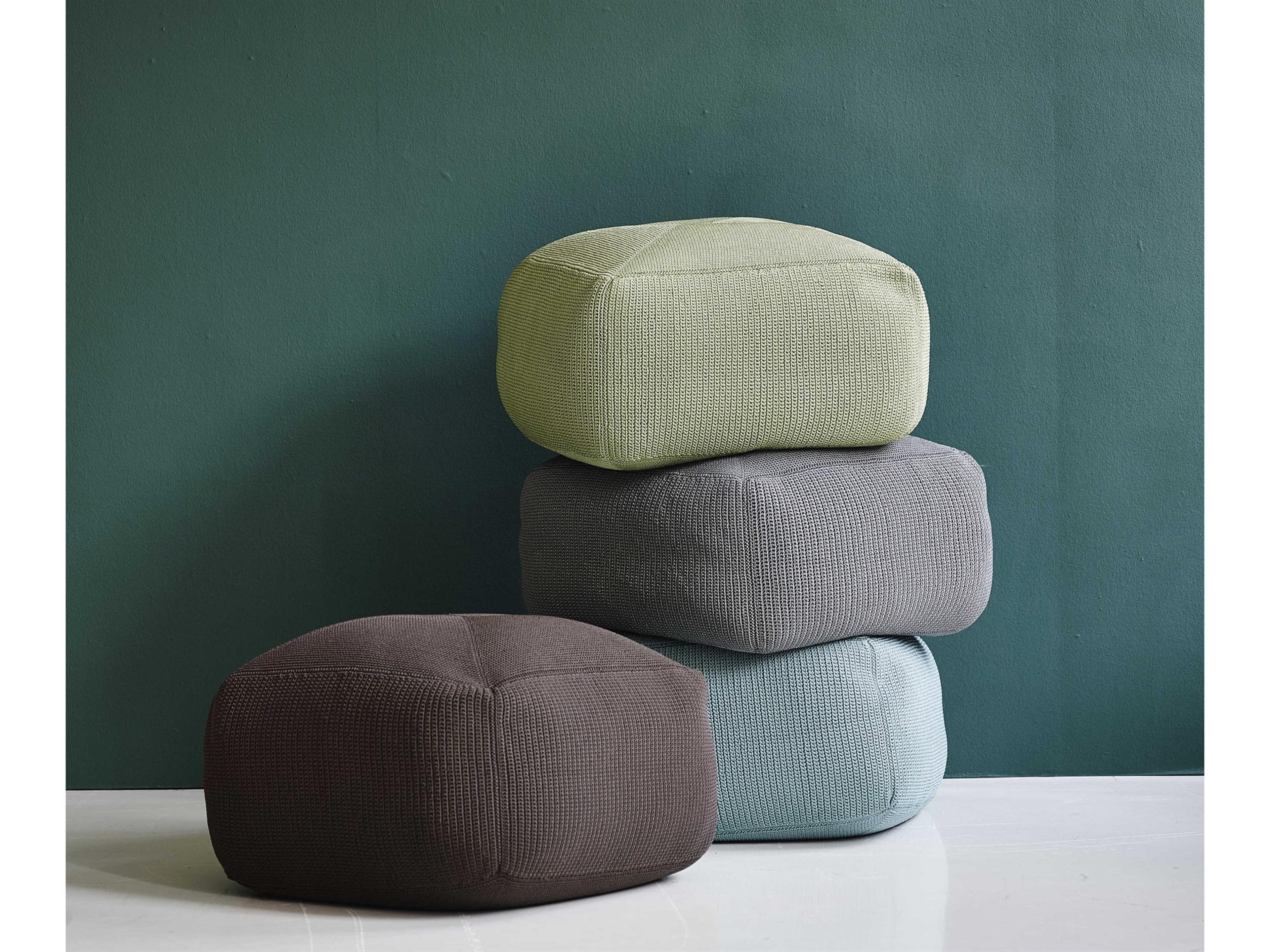 Cane Line Outdoor Divine Footstool Cushion Set