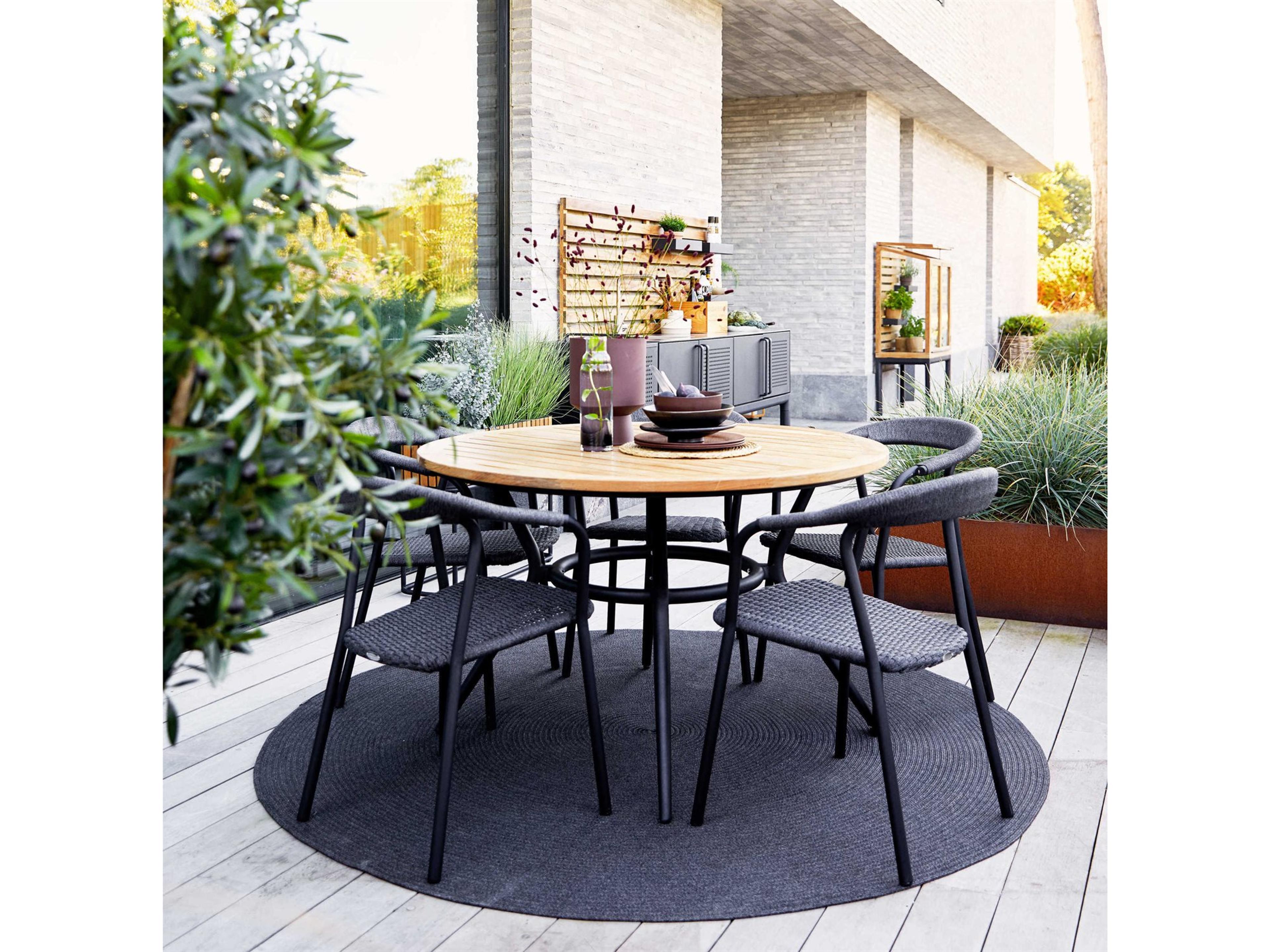 Cane Line Outdoor Joy Aluminum Dining Set
