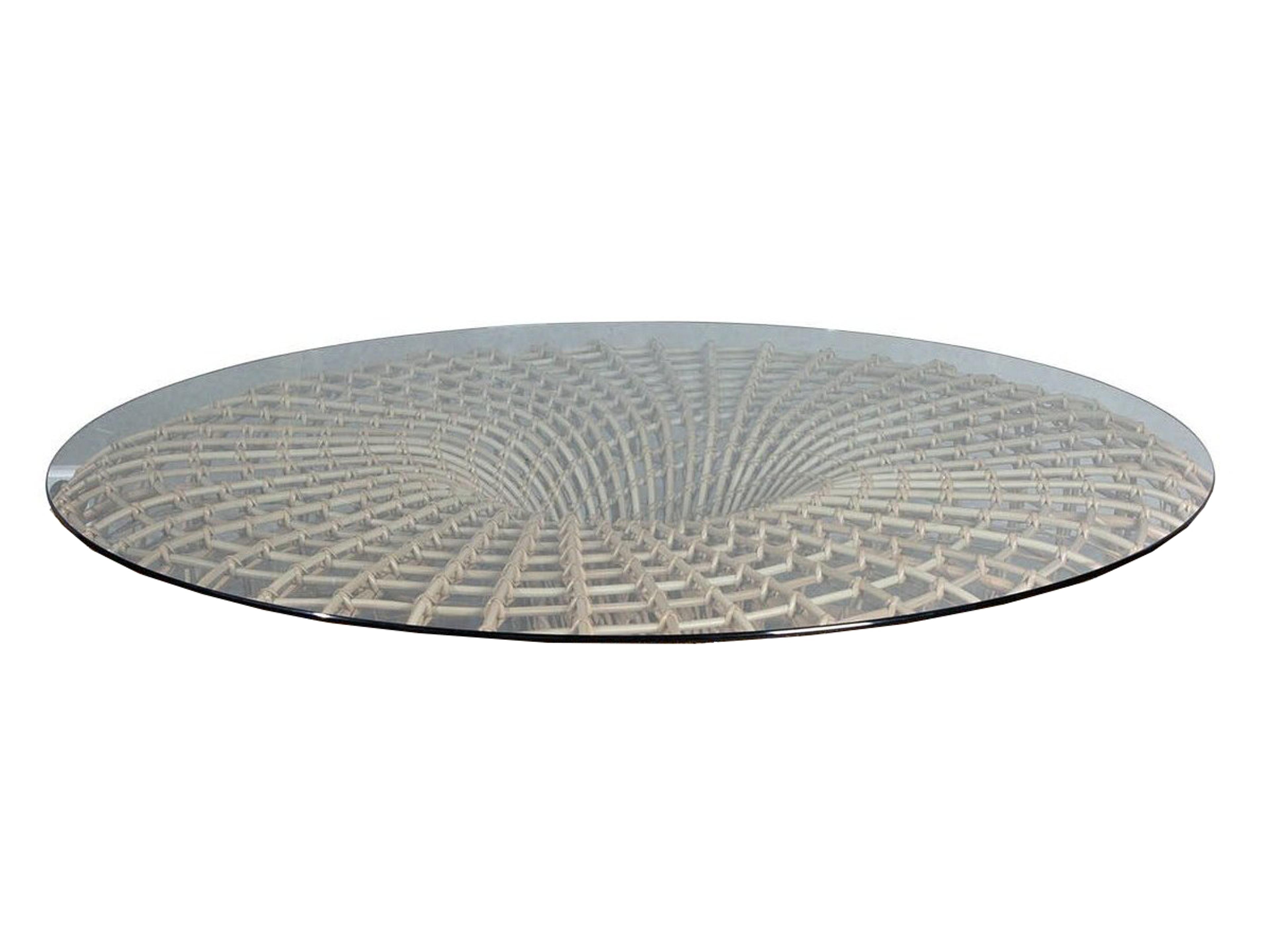 Cane Line Outdoor Glass Round Table Top