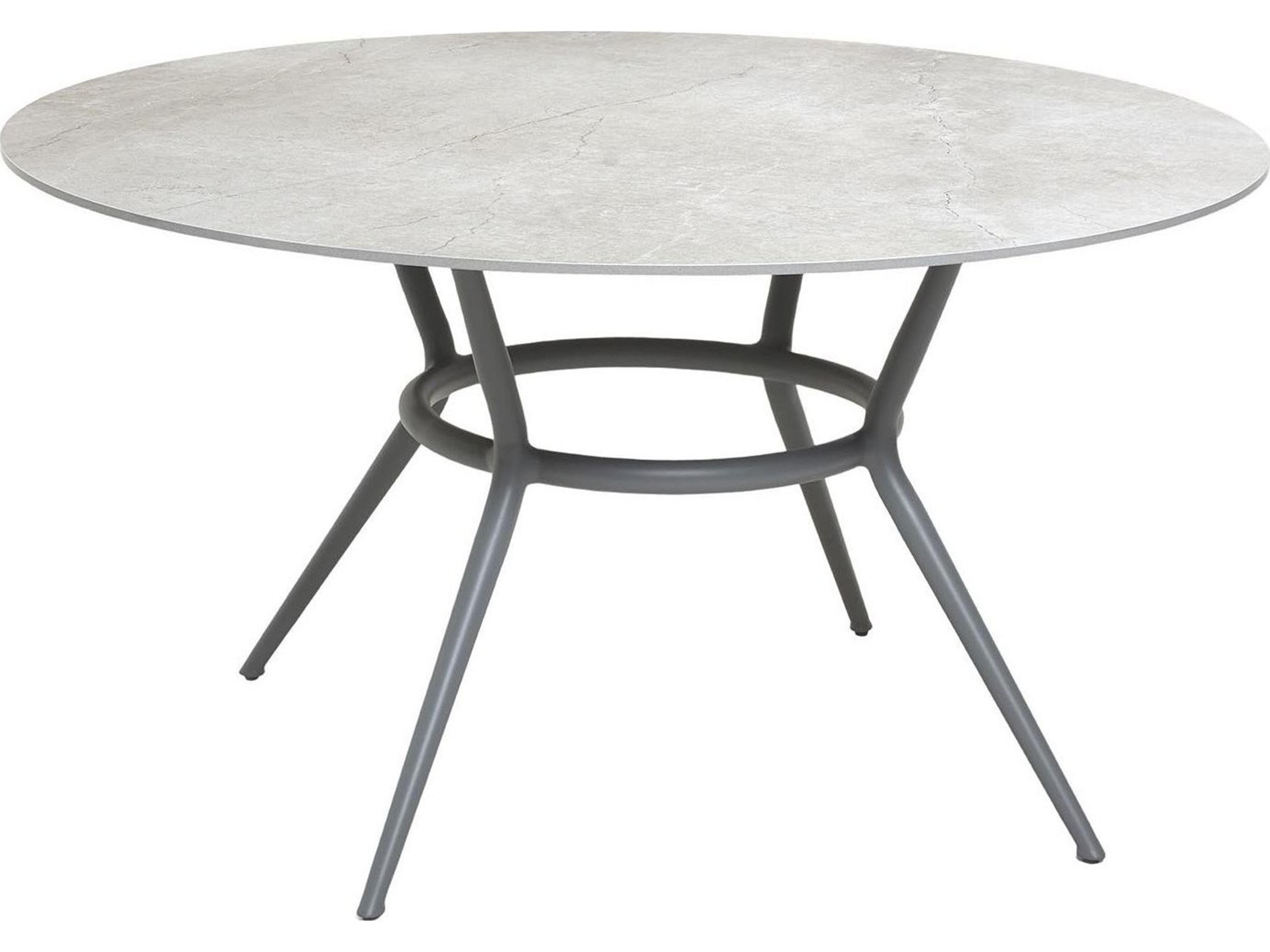 Cane Line Outdoor Joy Aluminum Round Dining Table