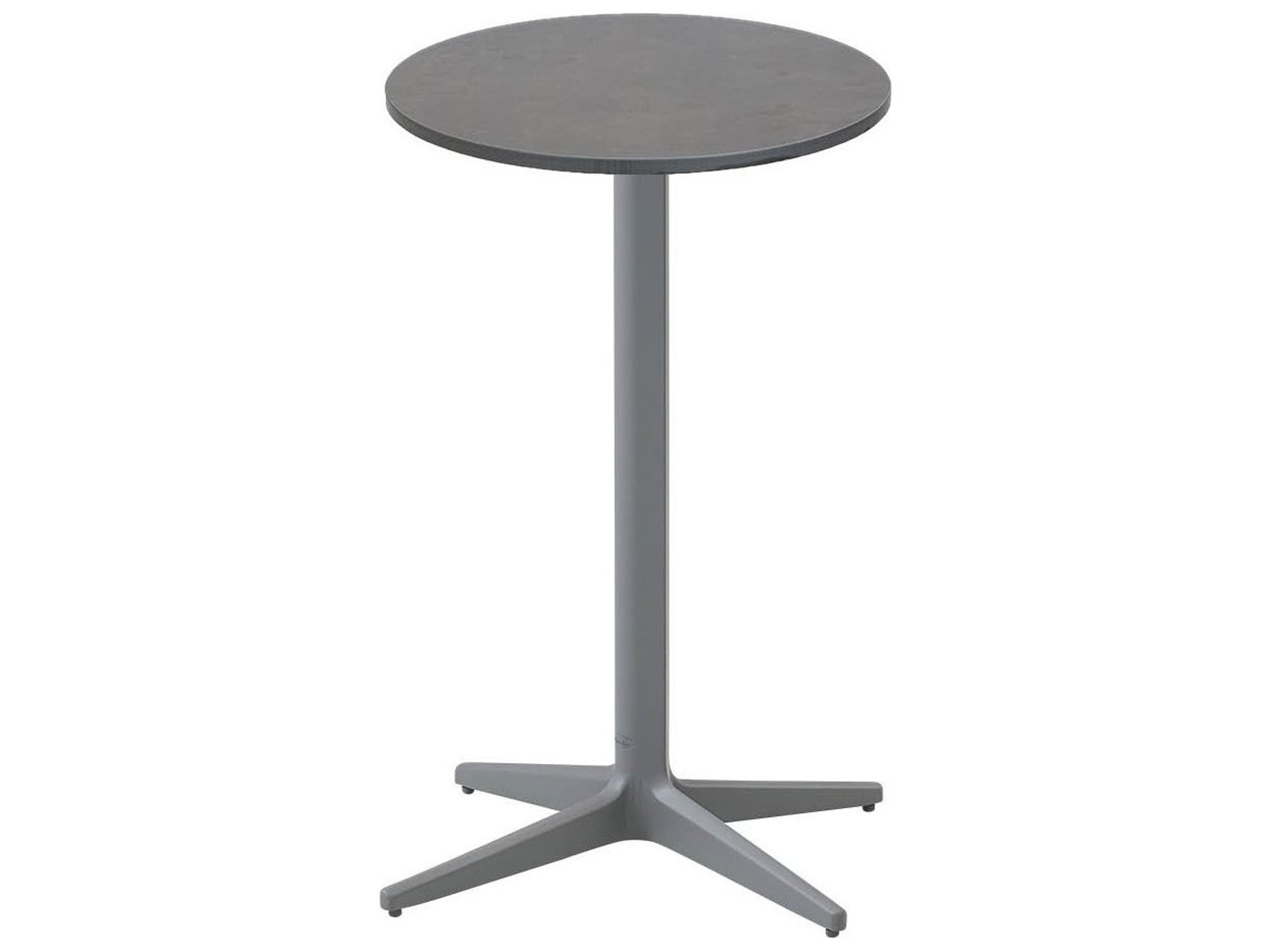 Cane Line Outdoor Drop Aluminum Round Cafeé Table