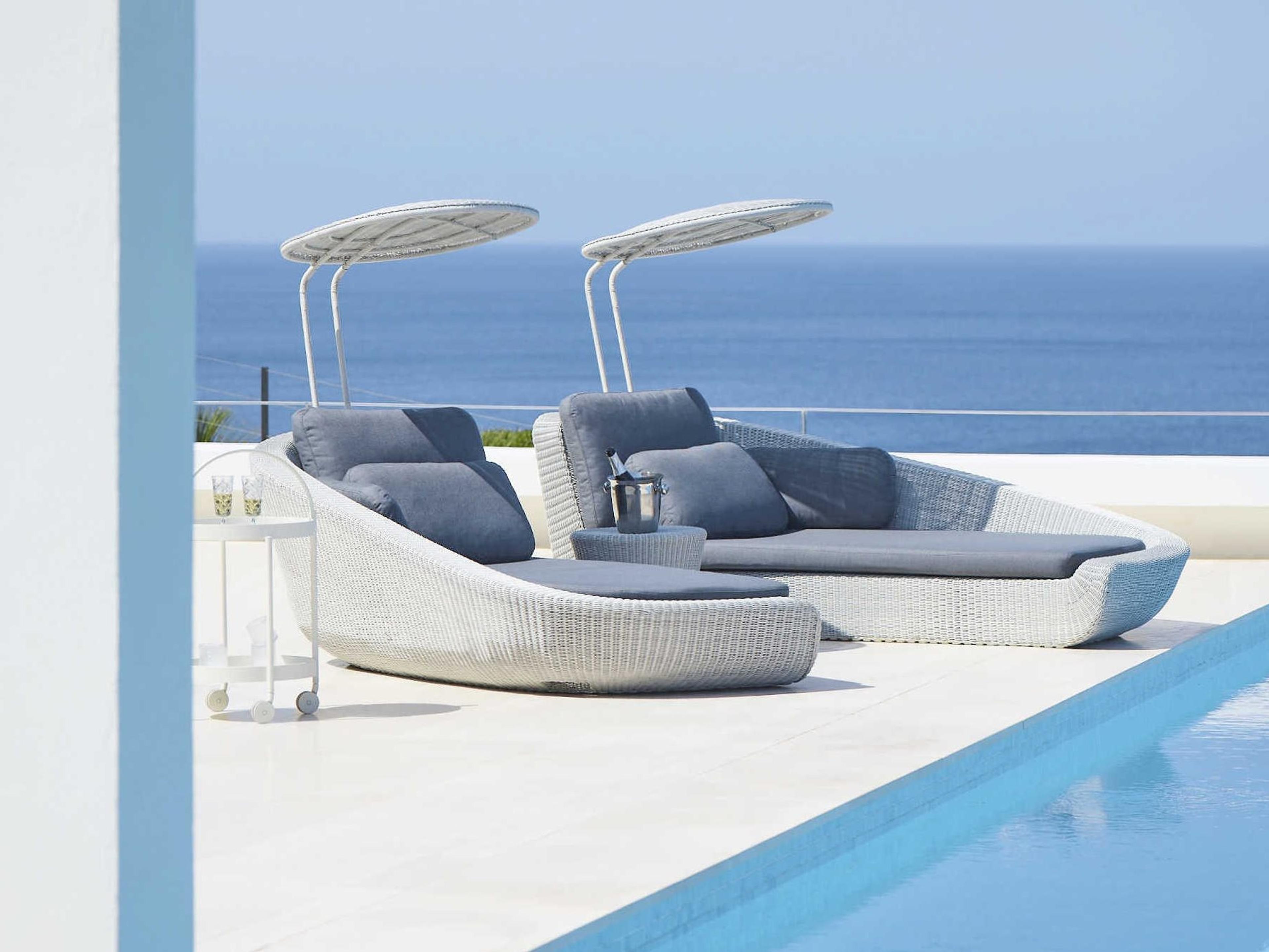 Cane Line Outdoor Savannah Wicker Lounge Set