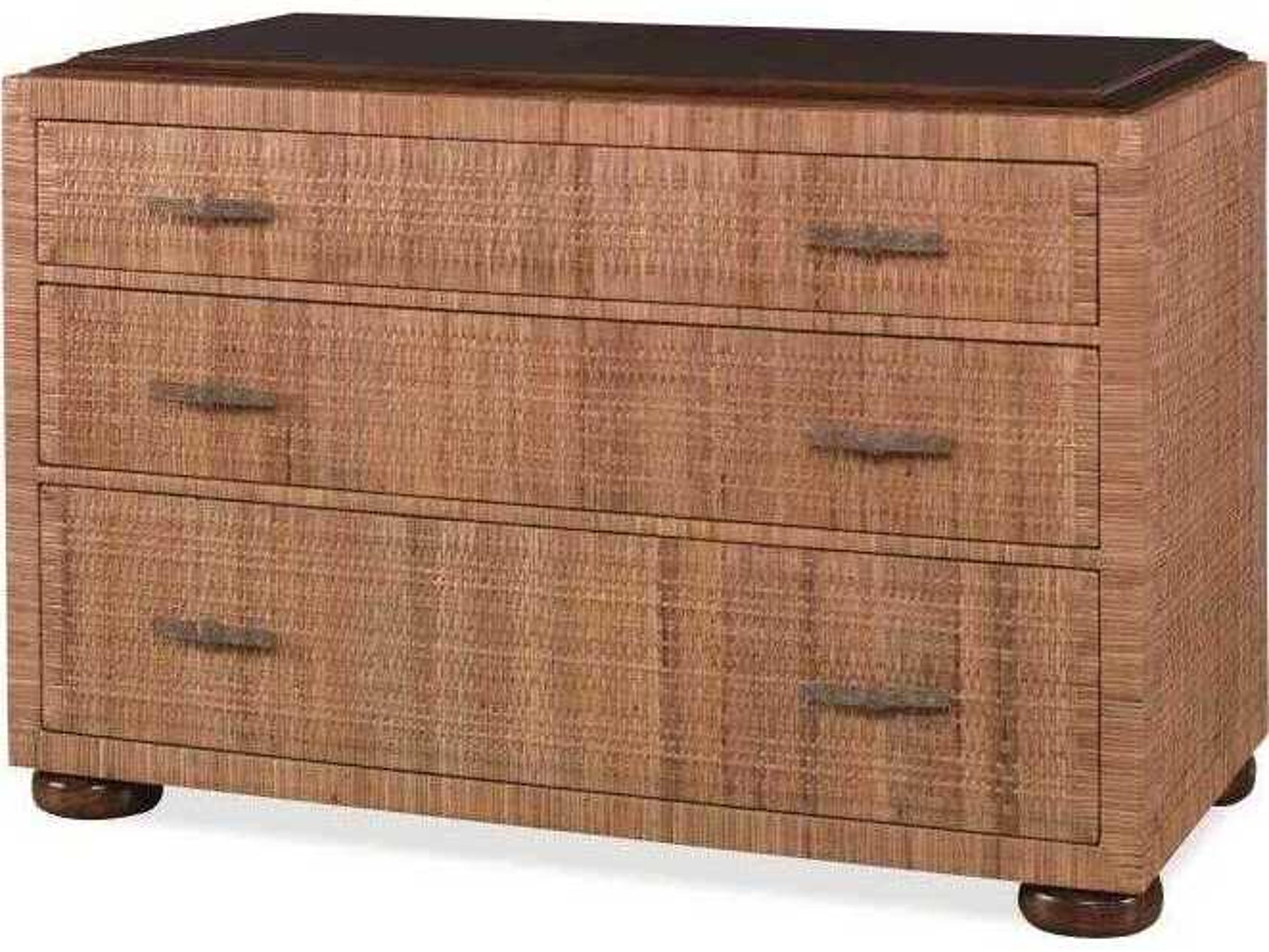 Century Furniture Thomas Obrien City Light Brown Mahogany Wood Accent Chest