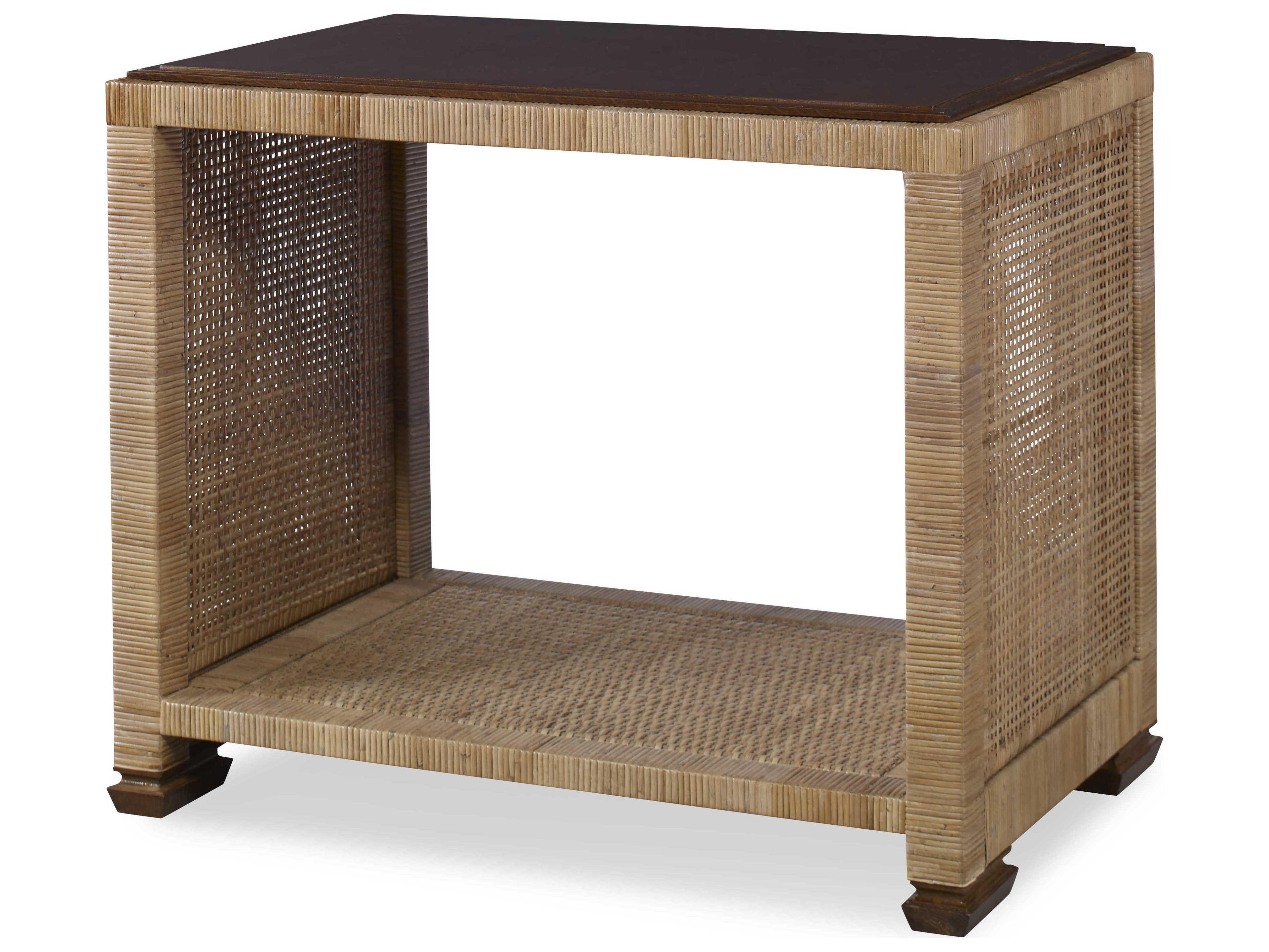 Century Furniture Thomas Obrien Rectangular Wood City Light Console Table