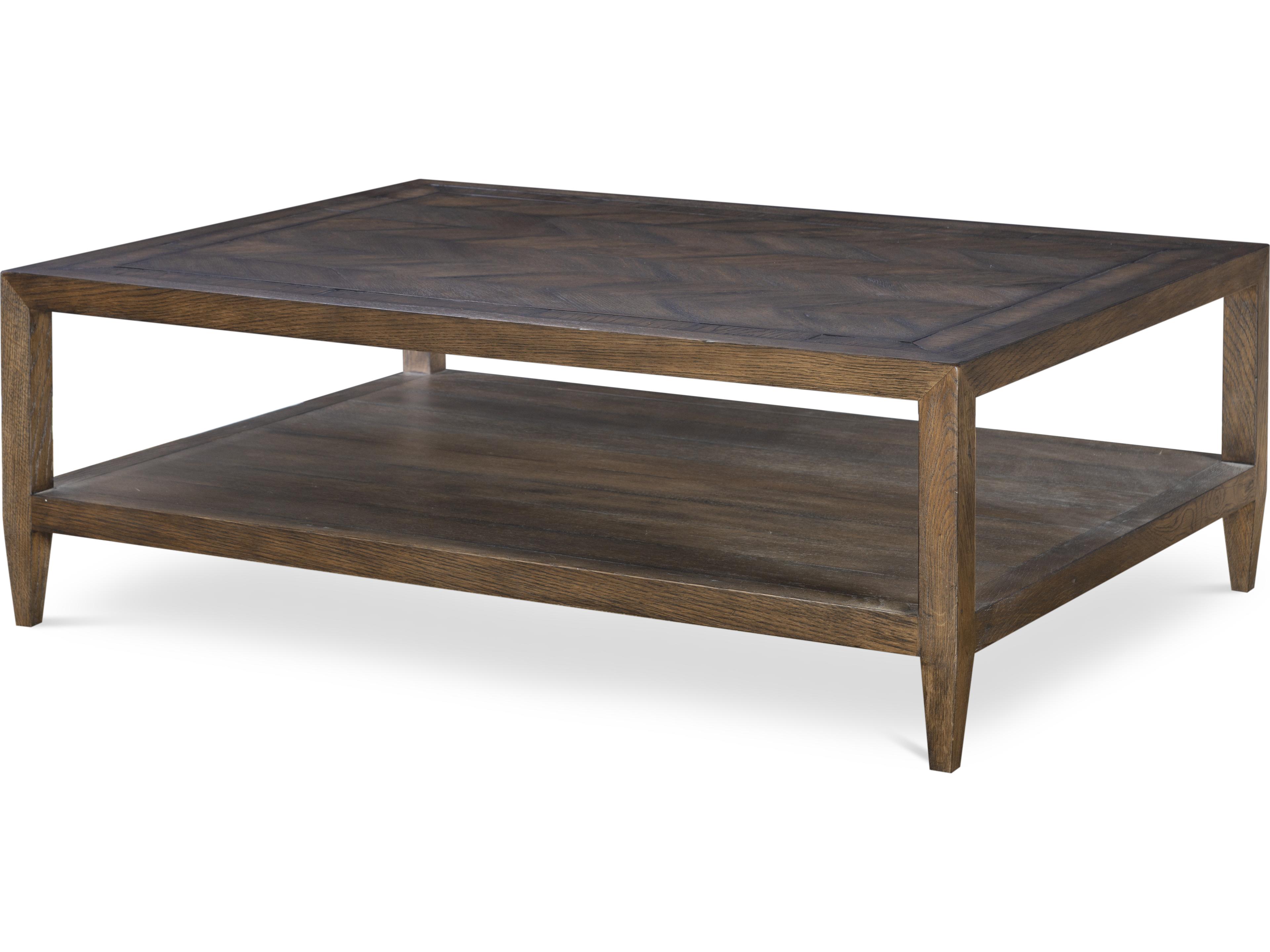 Century Furniture Camden Brown Rustic Coffee Table