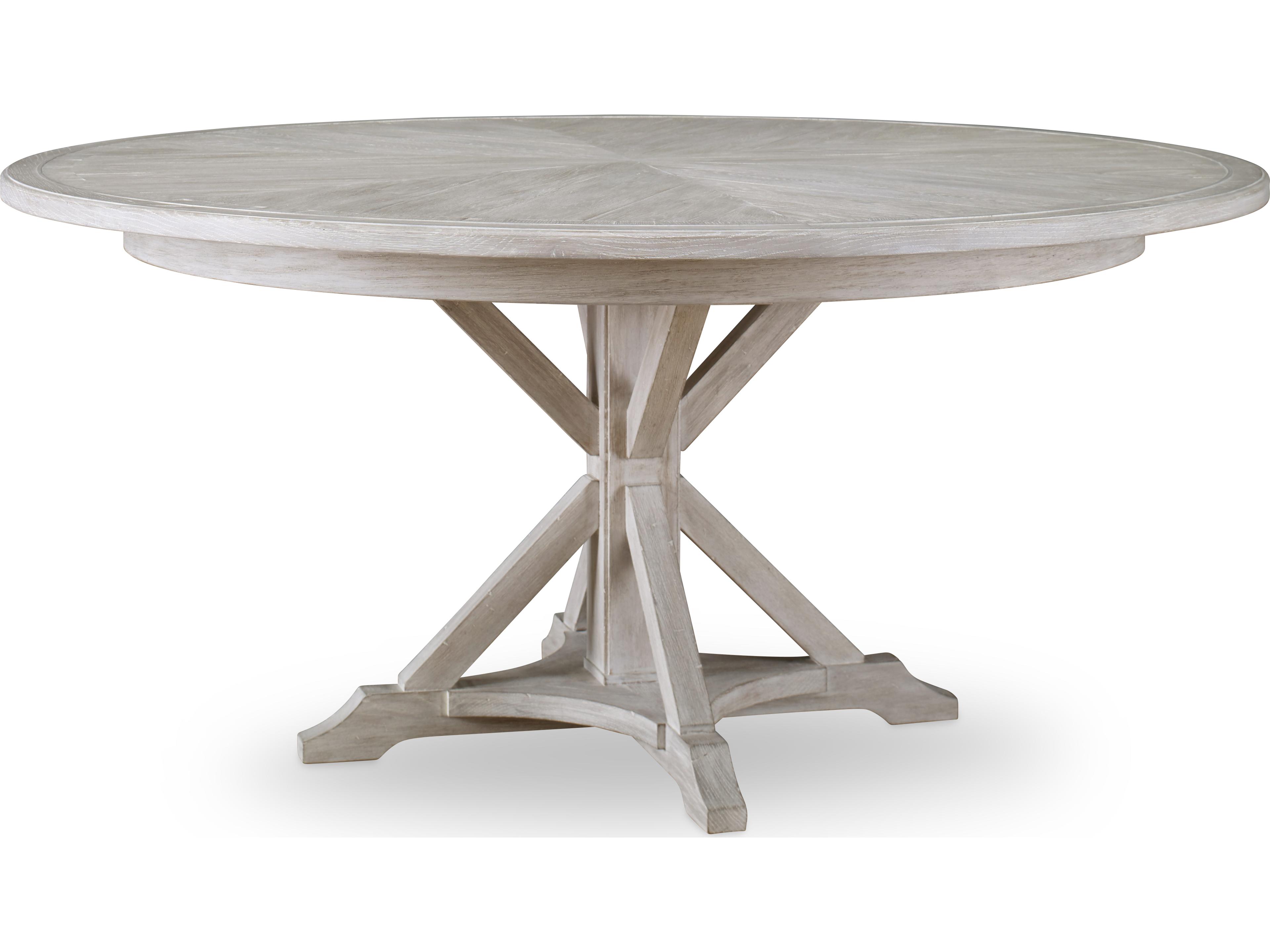 Century Furniture Camden White Rustic Dining Table