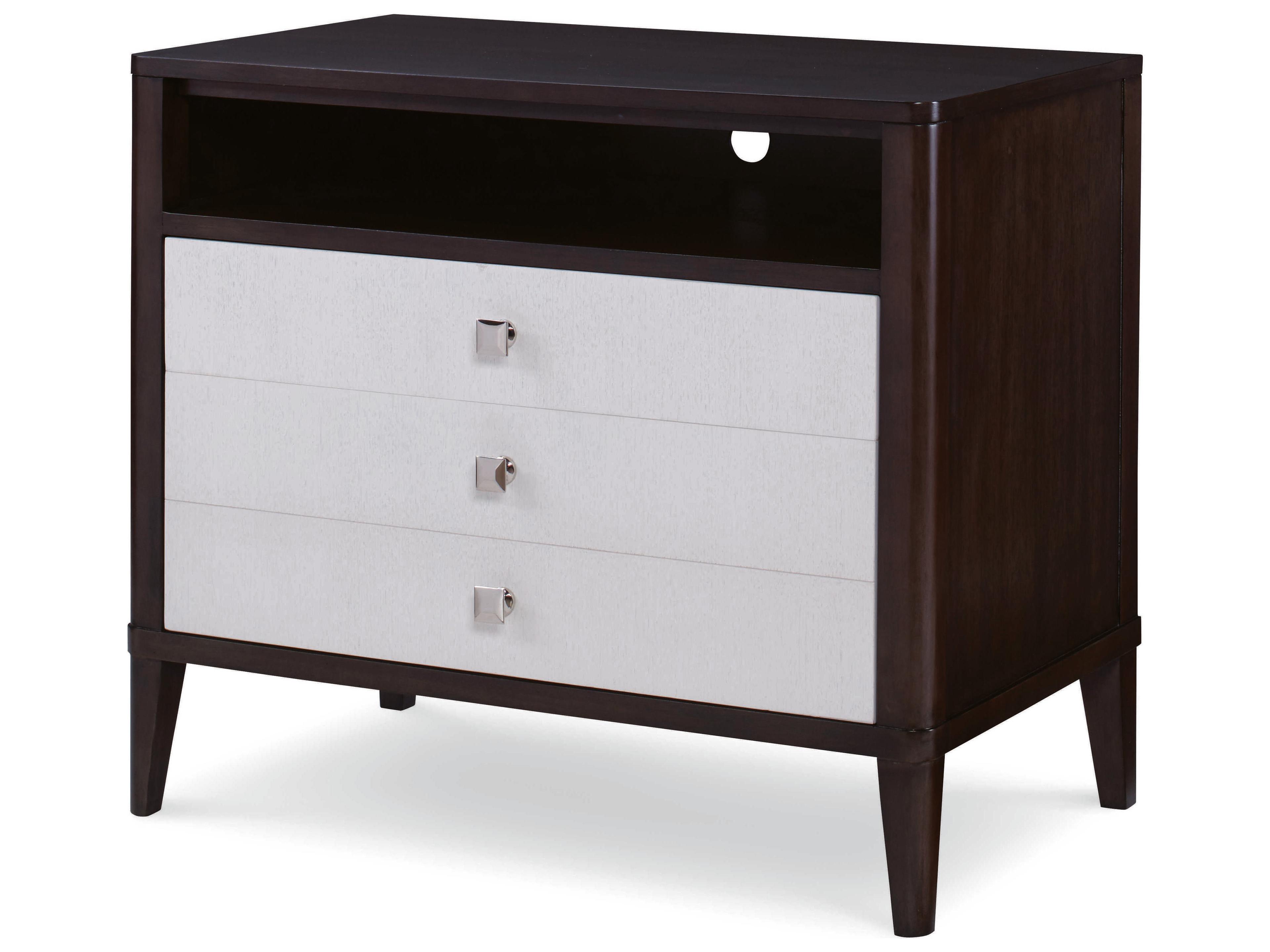 Century Furniture Aria 2-Drawers Beech Wood Nightstand