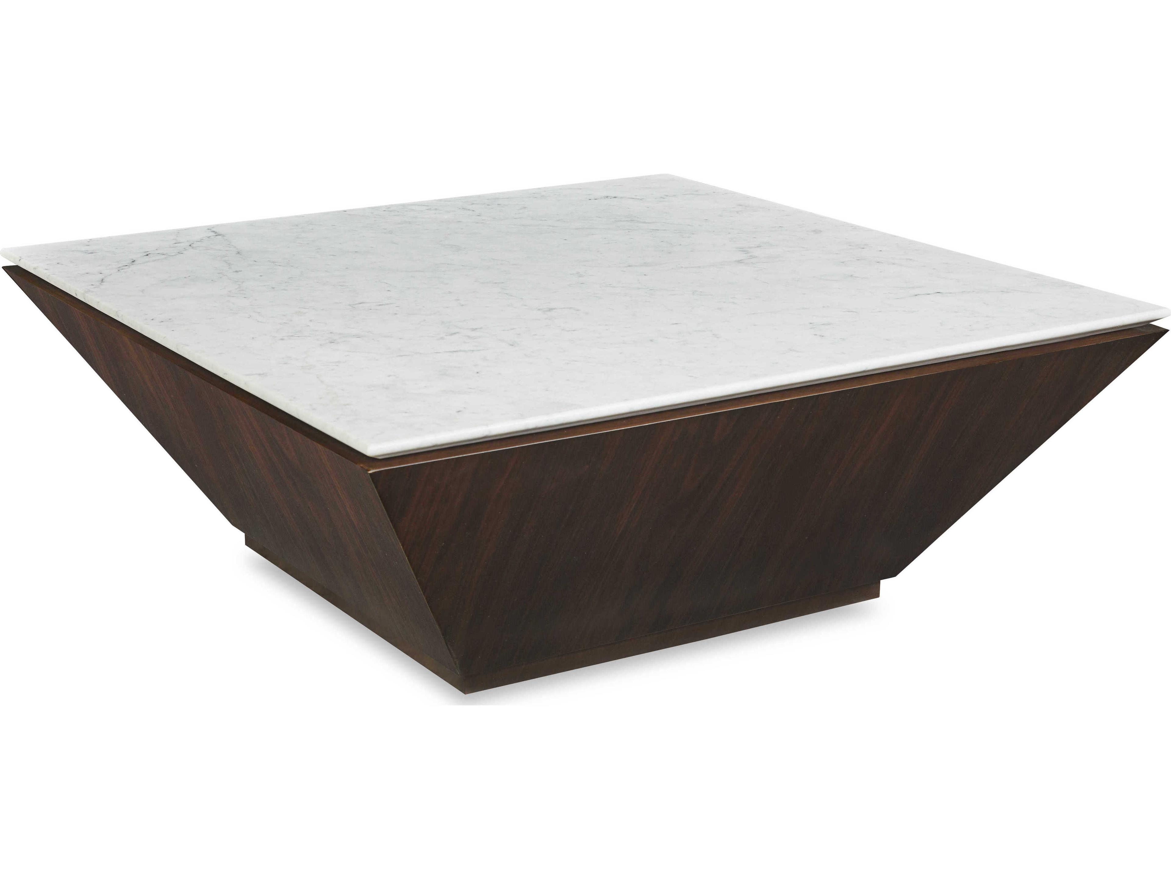 Century Furniture Compositions Square Marble Bridgeton Coffee Table