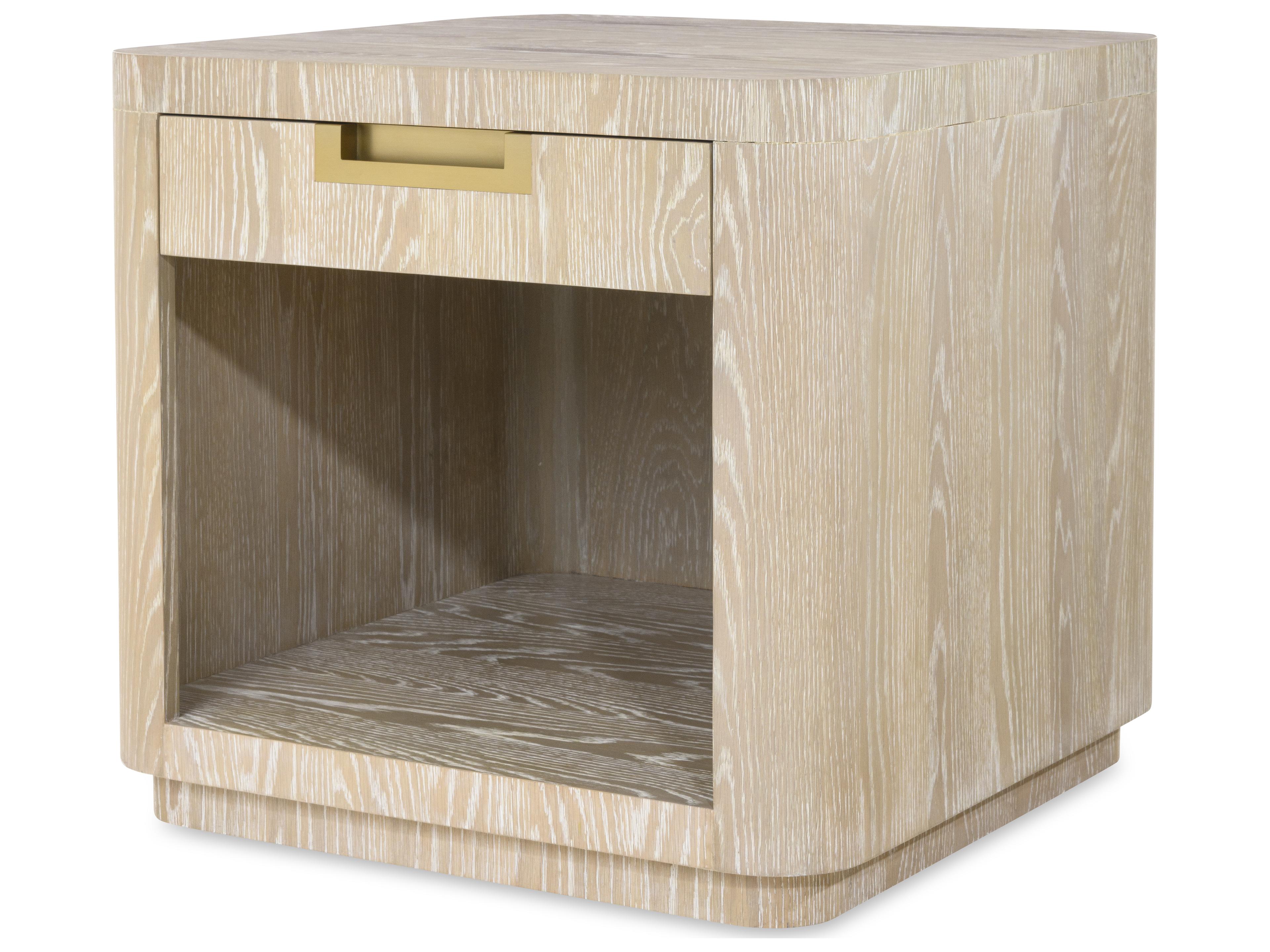 Century Furniture Cadence Square Wood End Table