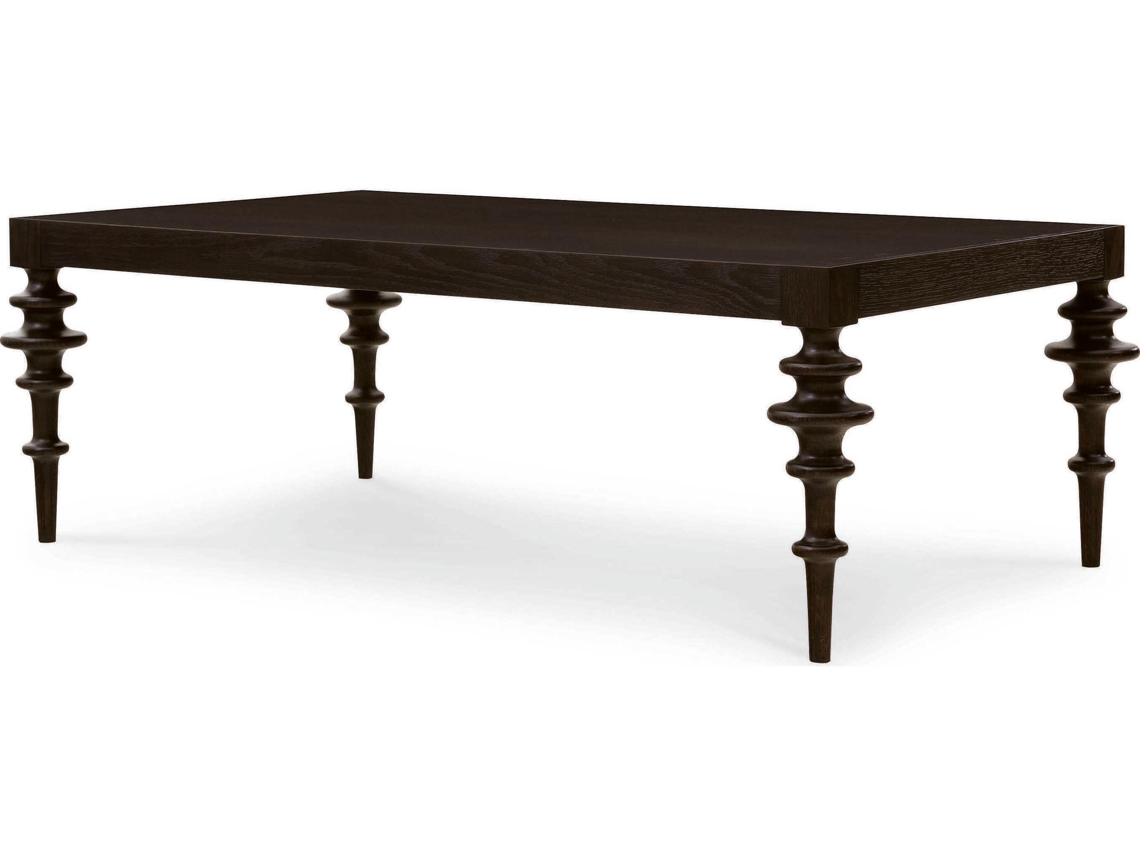 Century Furniture Cadence Rectangular Wood Mocha Coffee Table