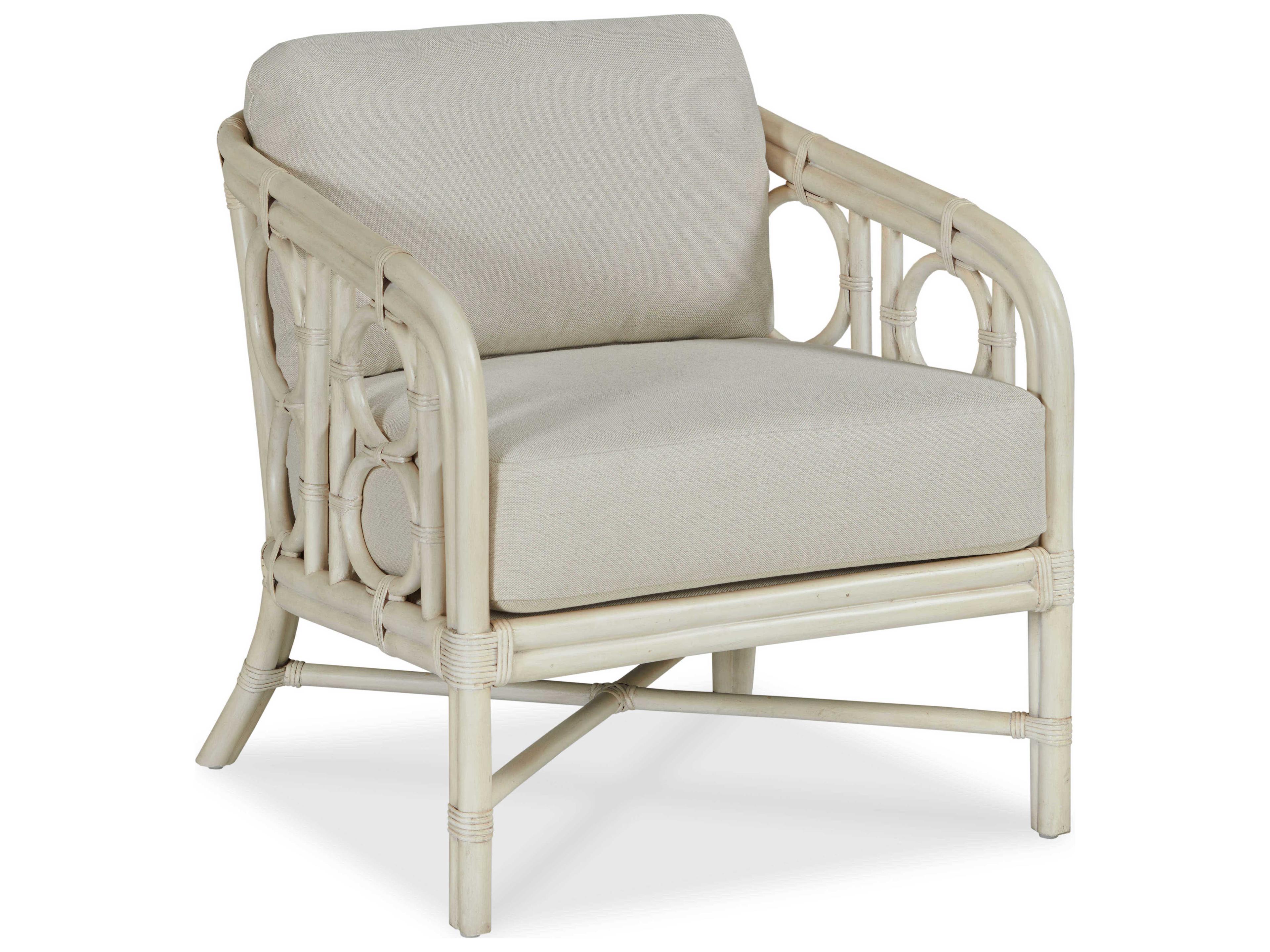 Century Furniture Curate White Fabric Accent Chair