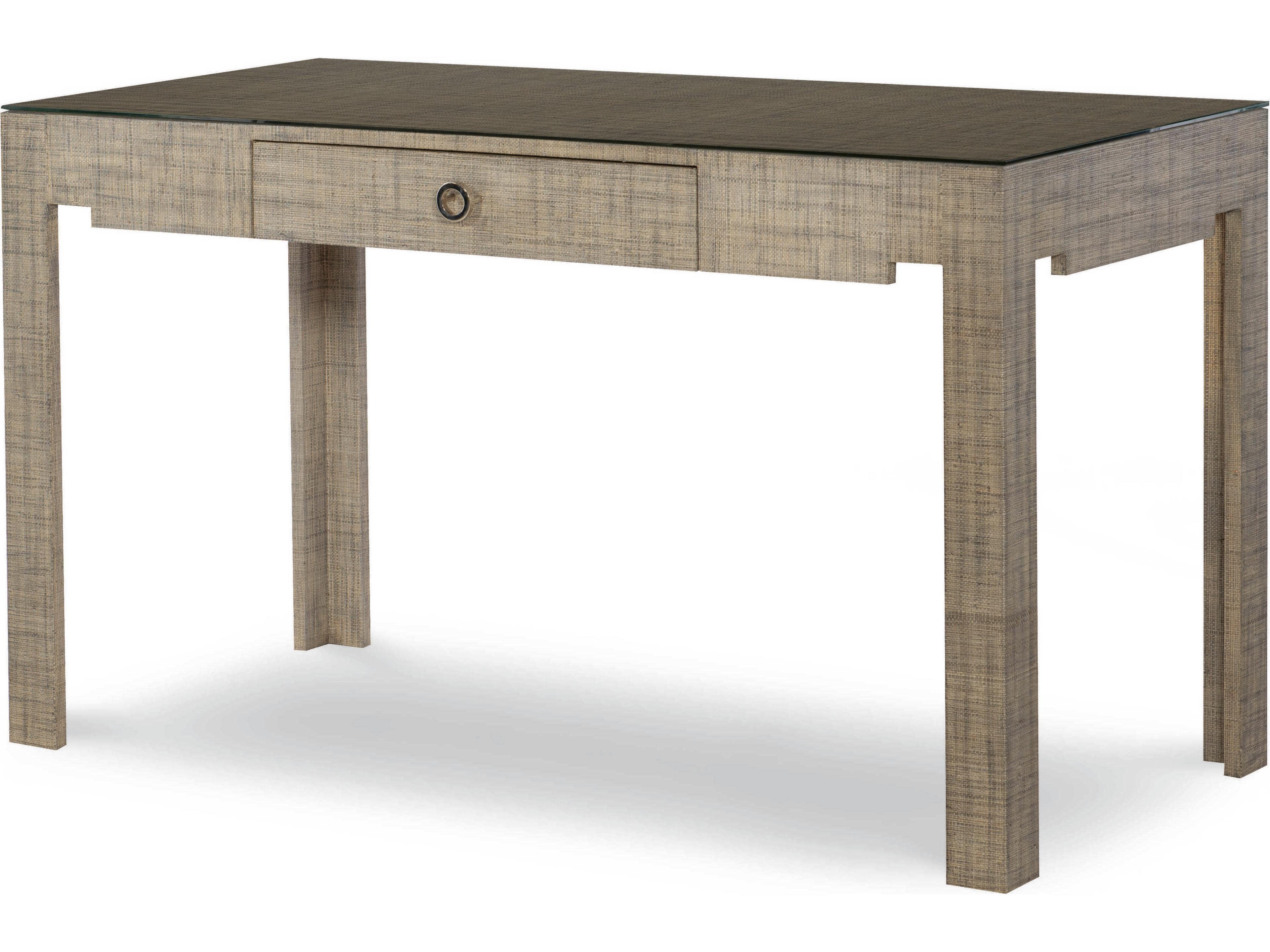 Century Furniture Curate French Grey Mahogany Wood Secretary Desk