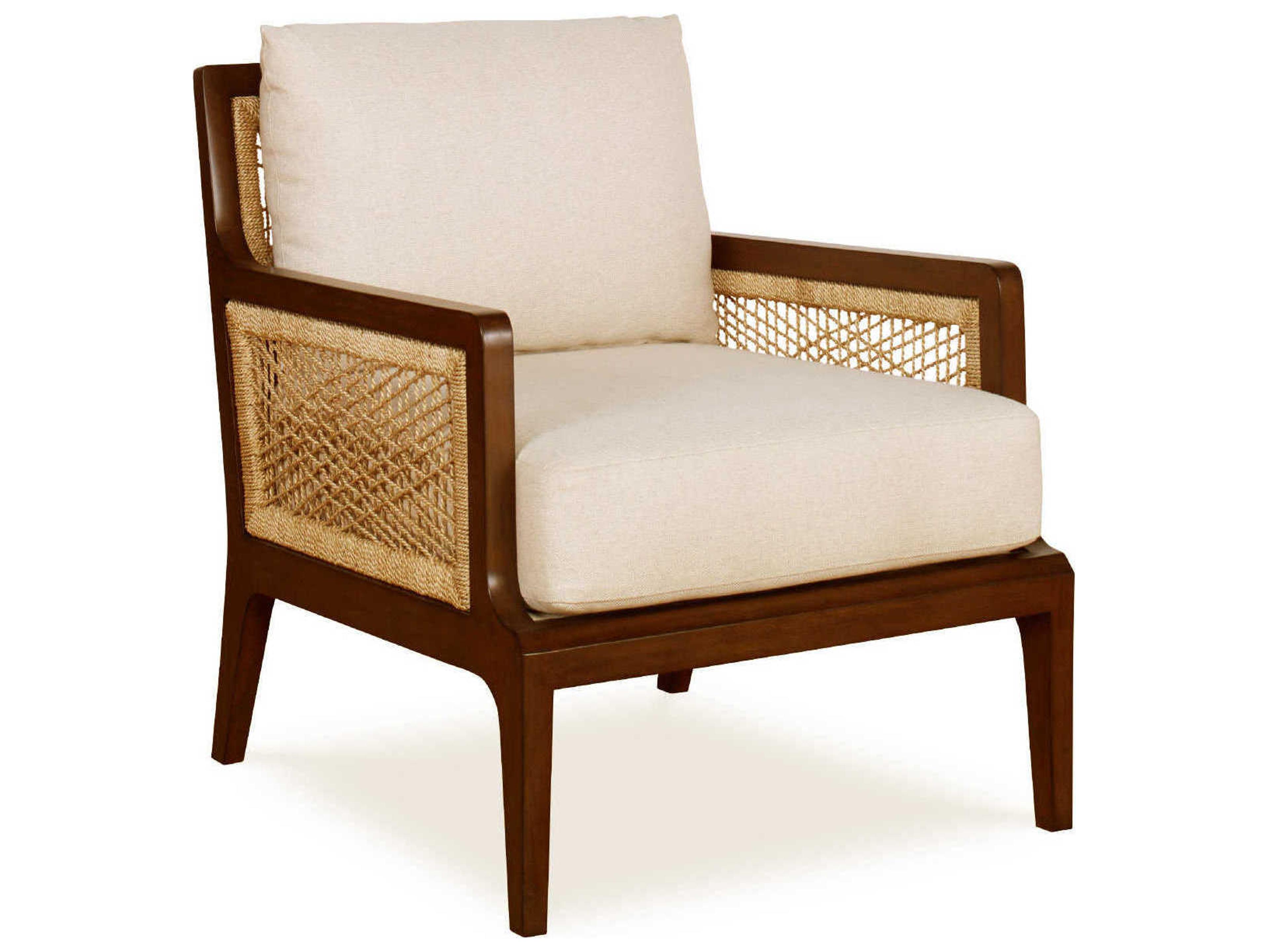 Century Furniture Curate Brown Fabric Accent Chair