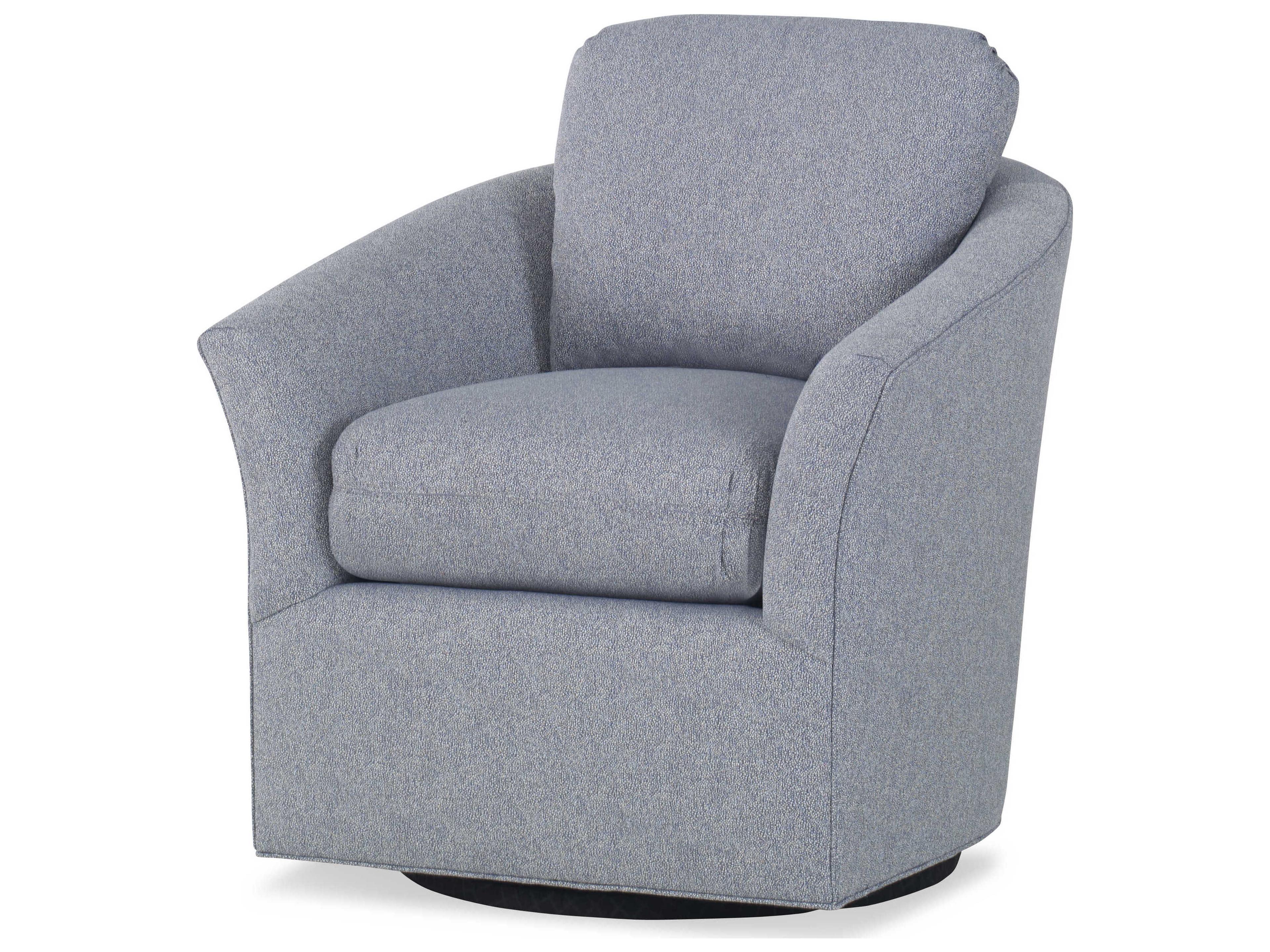 Century Furniture Swivel Fabric Accent Chair