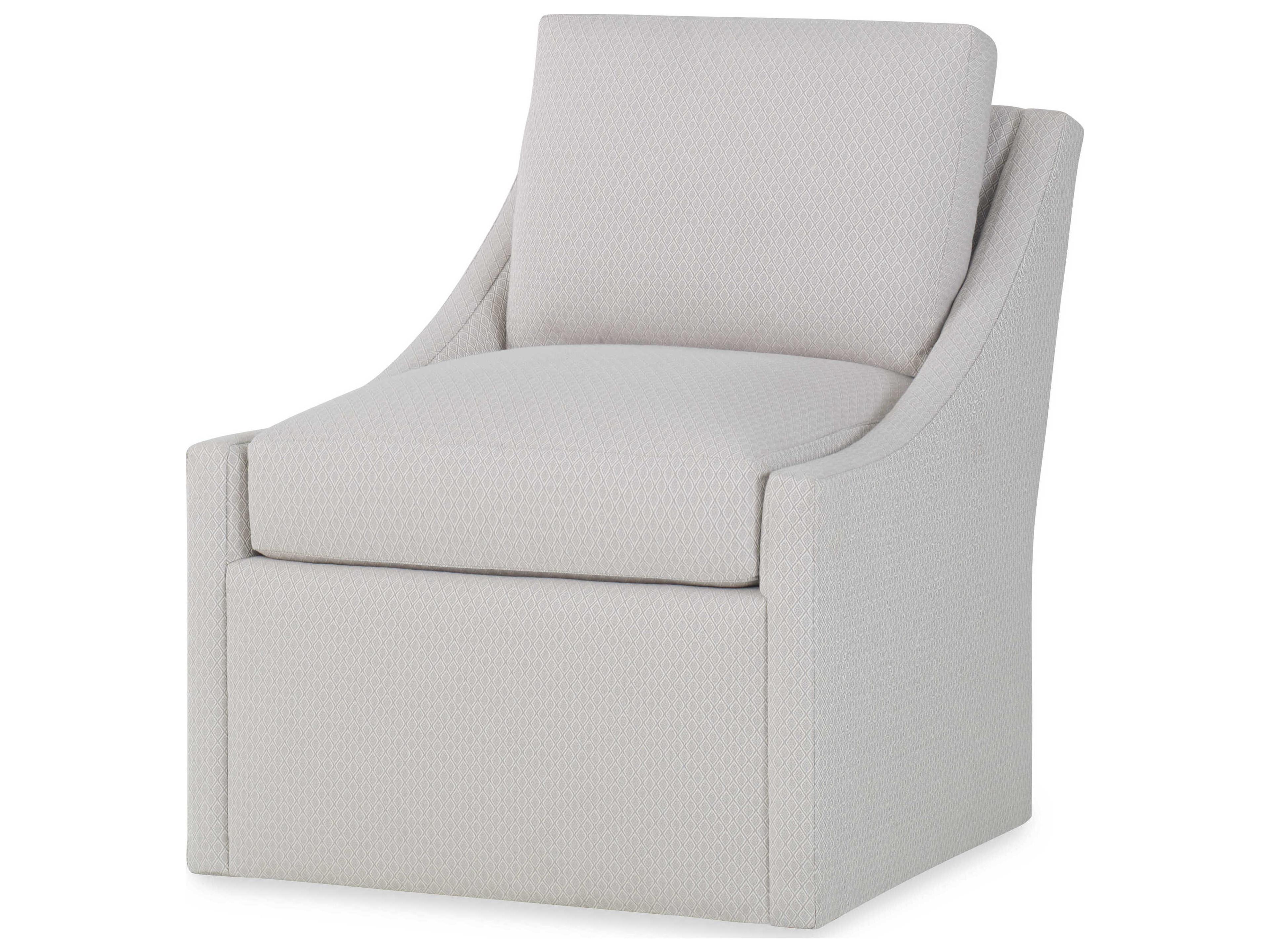 Century Furniture Swivel Fabric Accent Chair