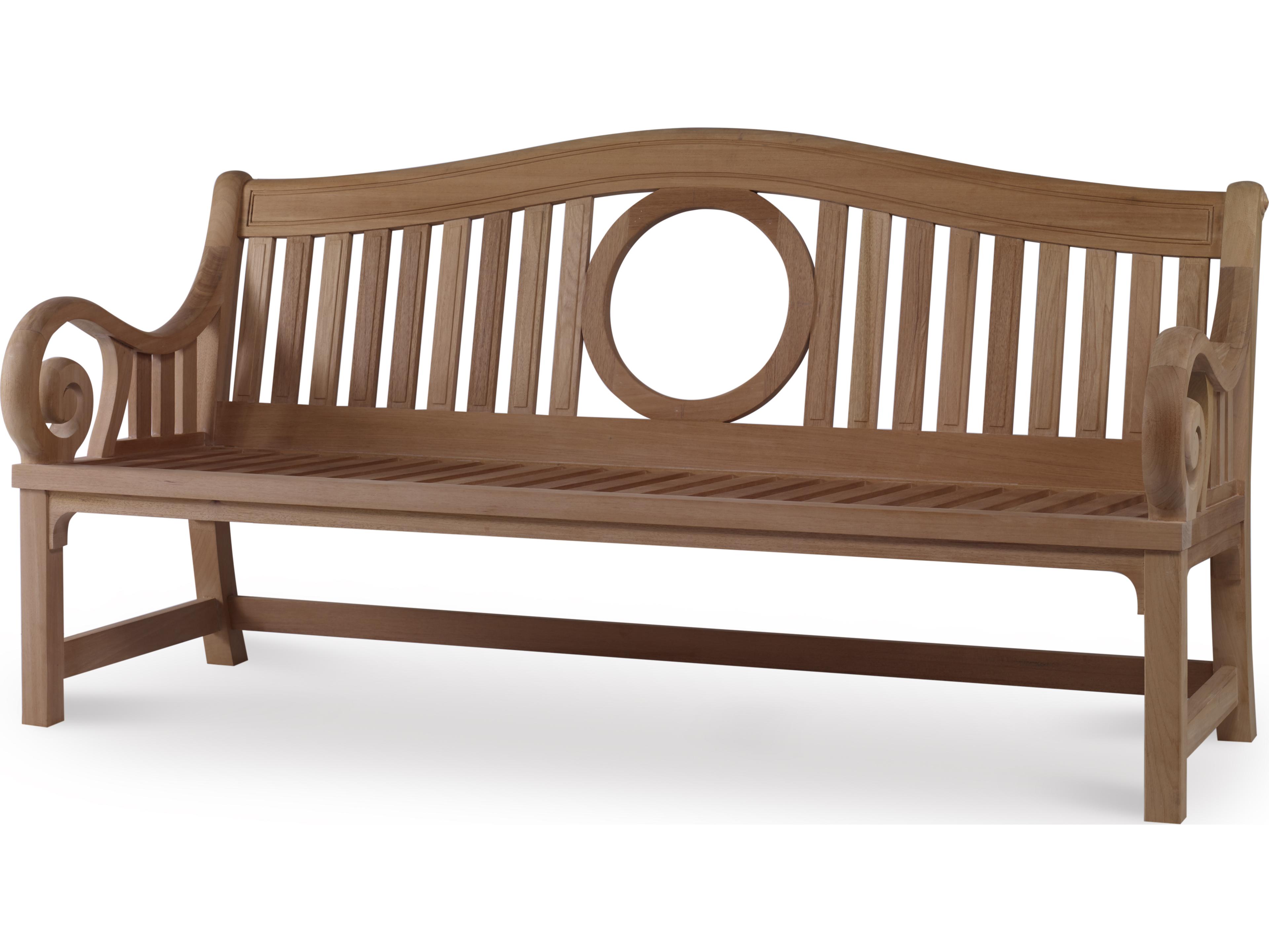 Century Outdoor Thomas O'Brien Liberty House Mahogany Bench