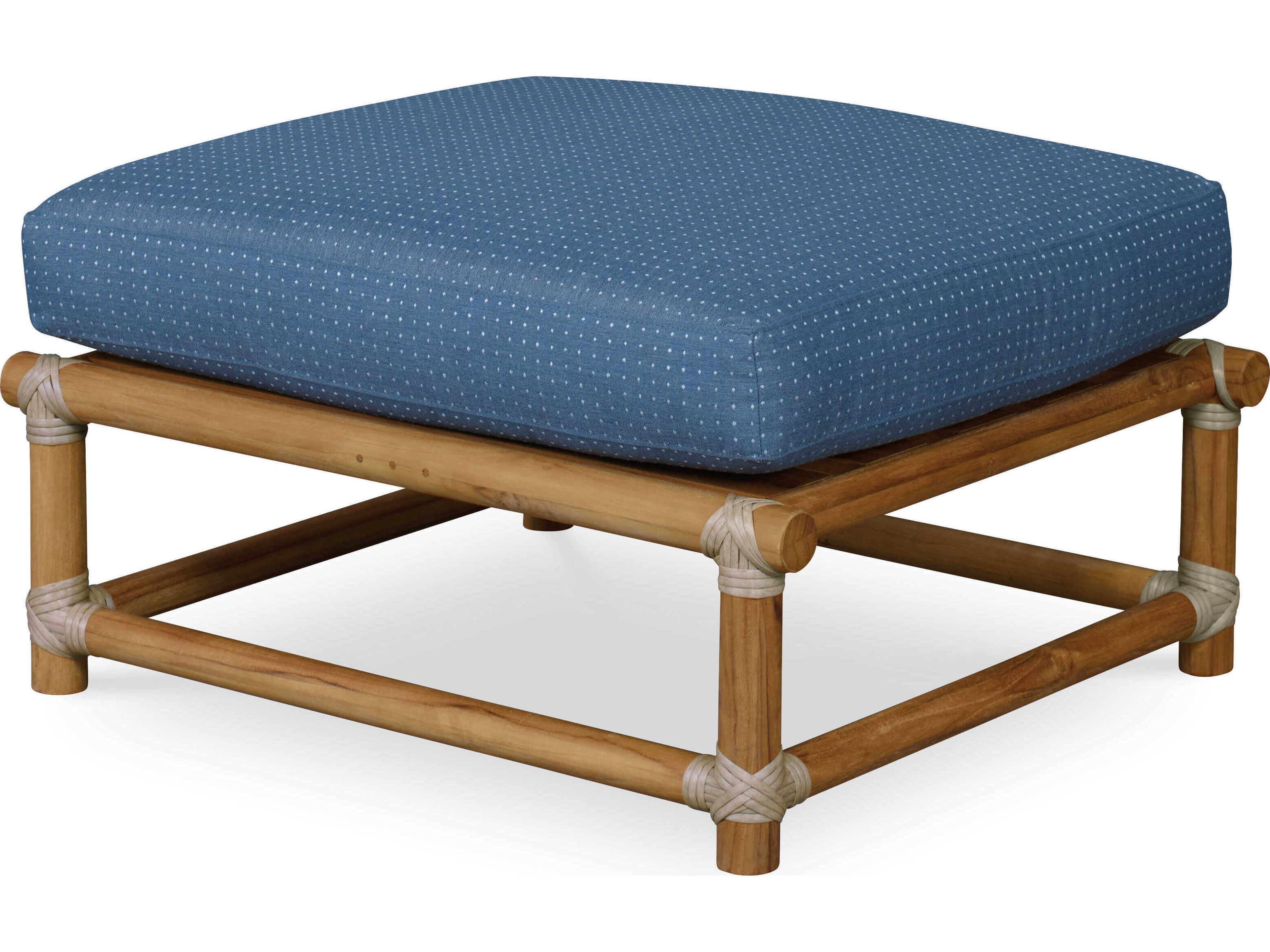 Century Outdoor Carrier And Company Resin Cushion Ottoman