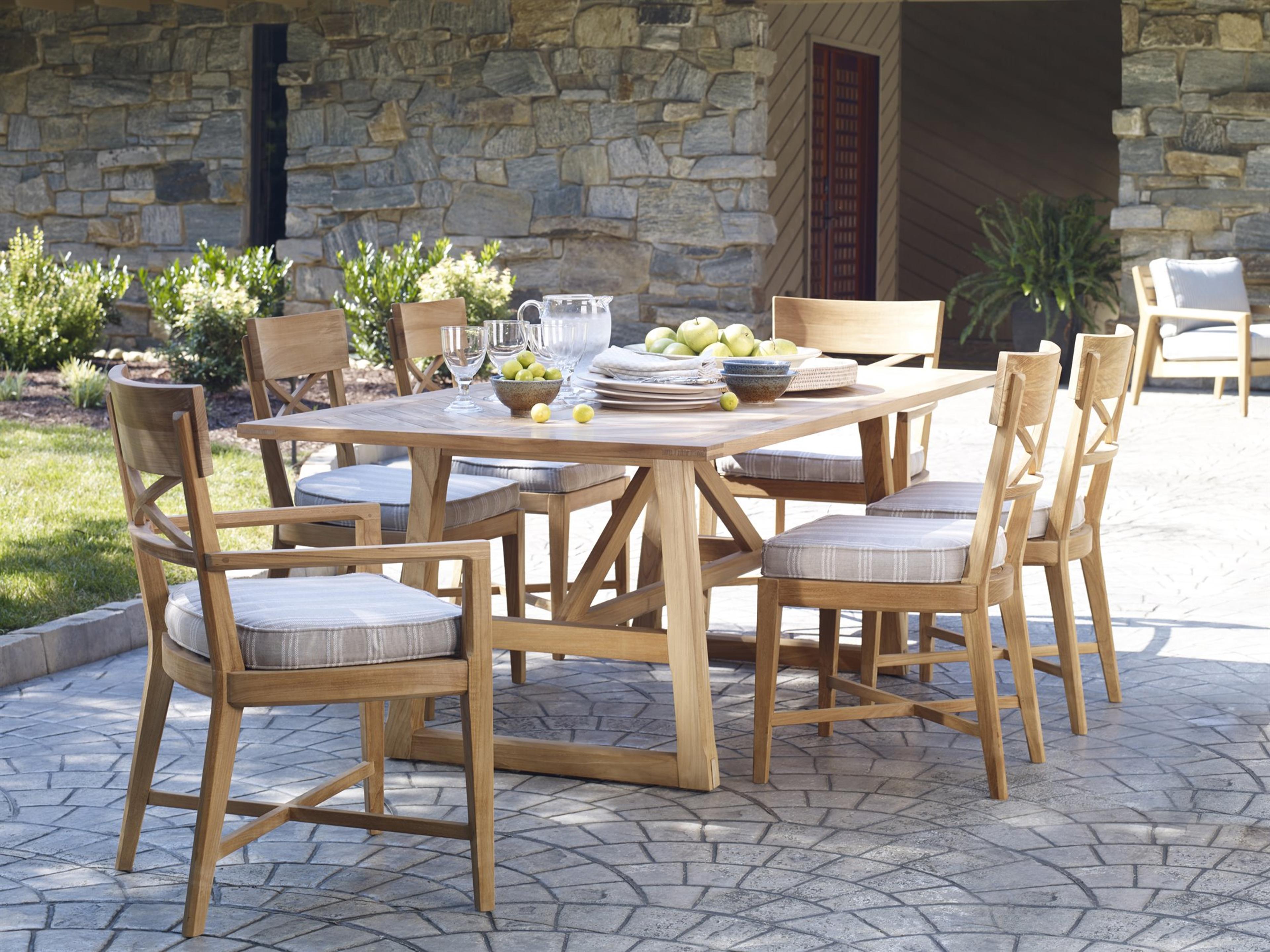 Century Outdoor West Bay Teak Dining Set