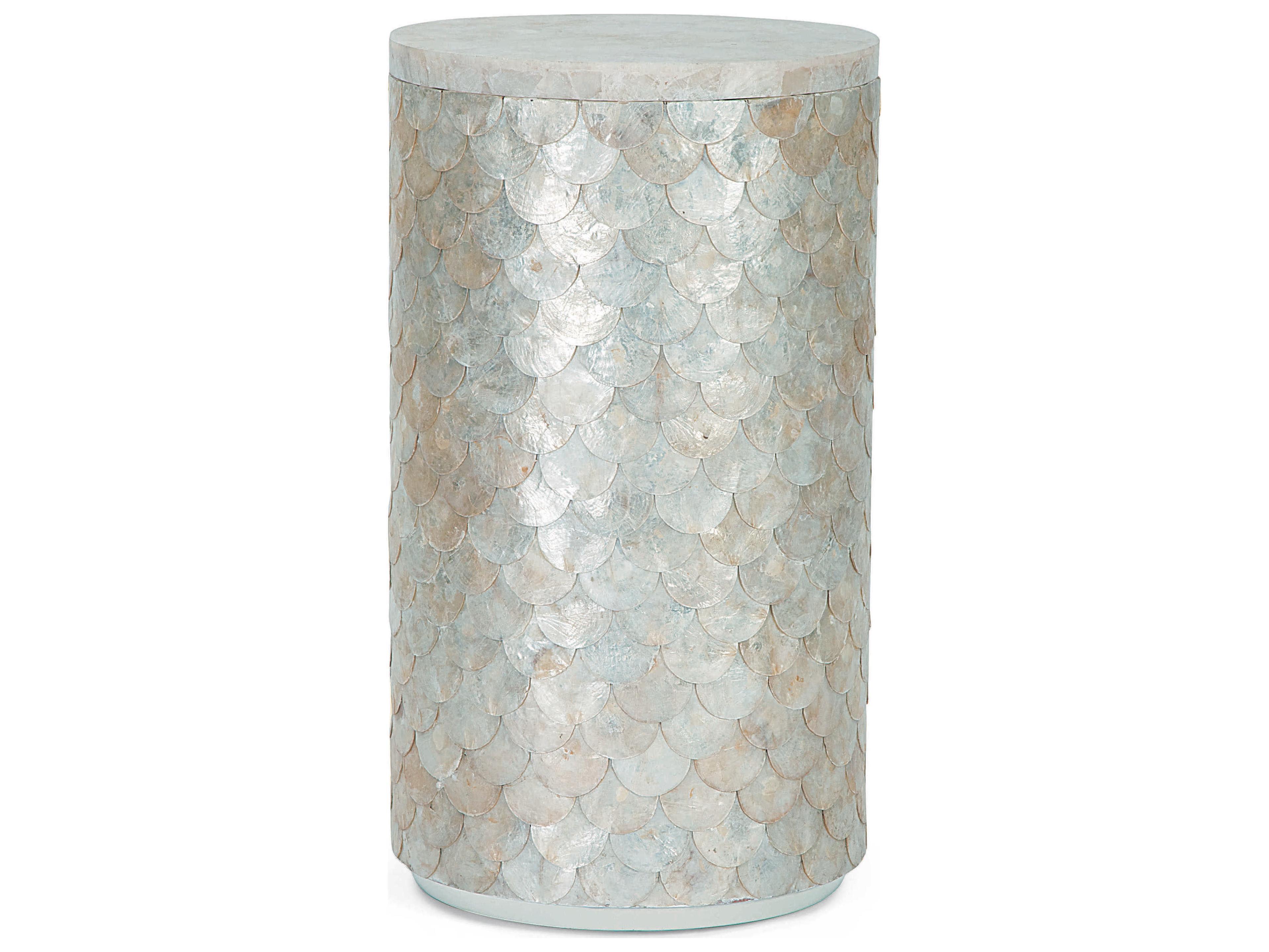 Century Furniture Grand Tour Round Stone End Table