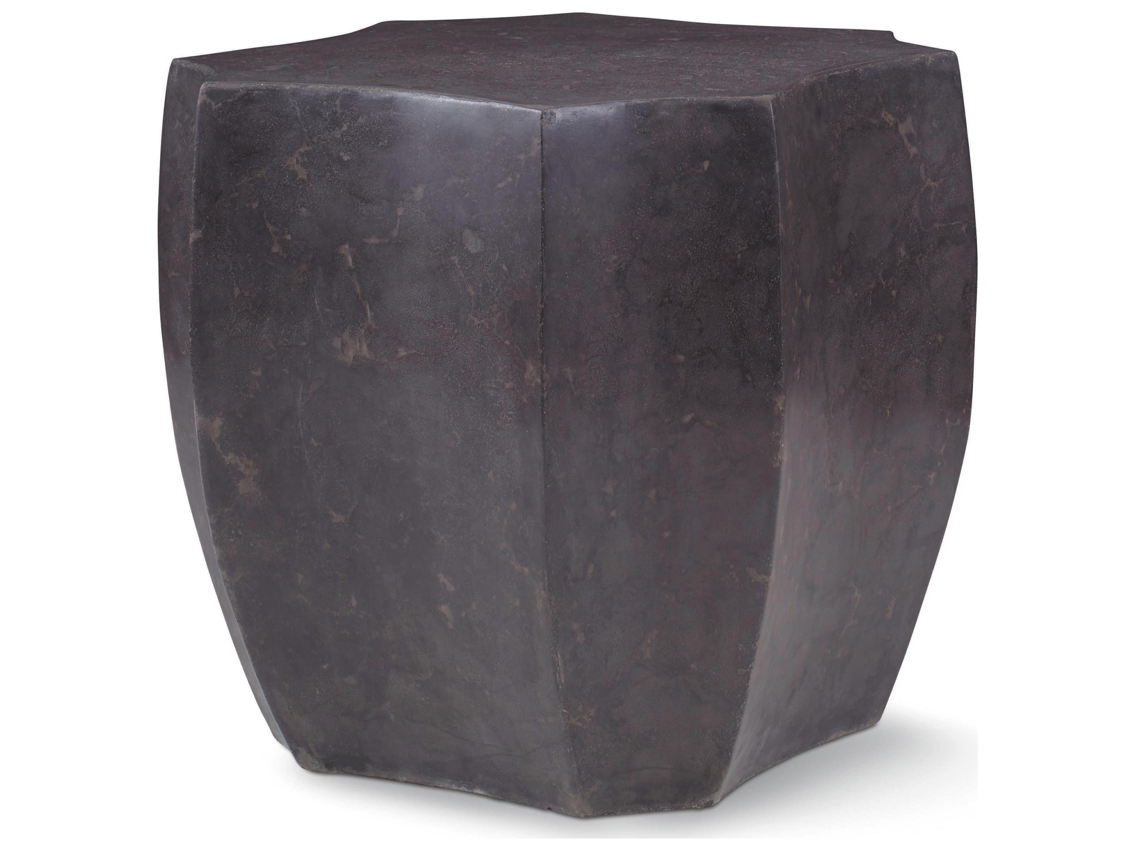 Century Furniture Grand Tour Stone Black End Table