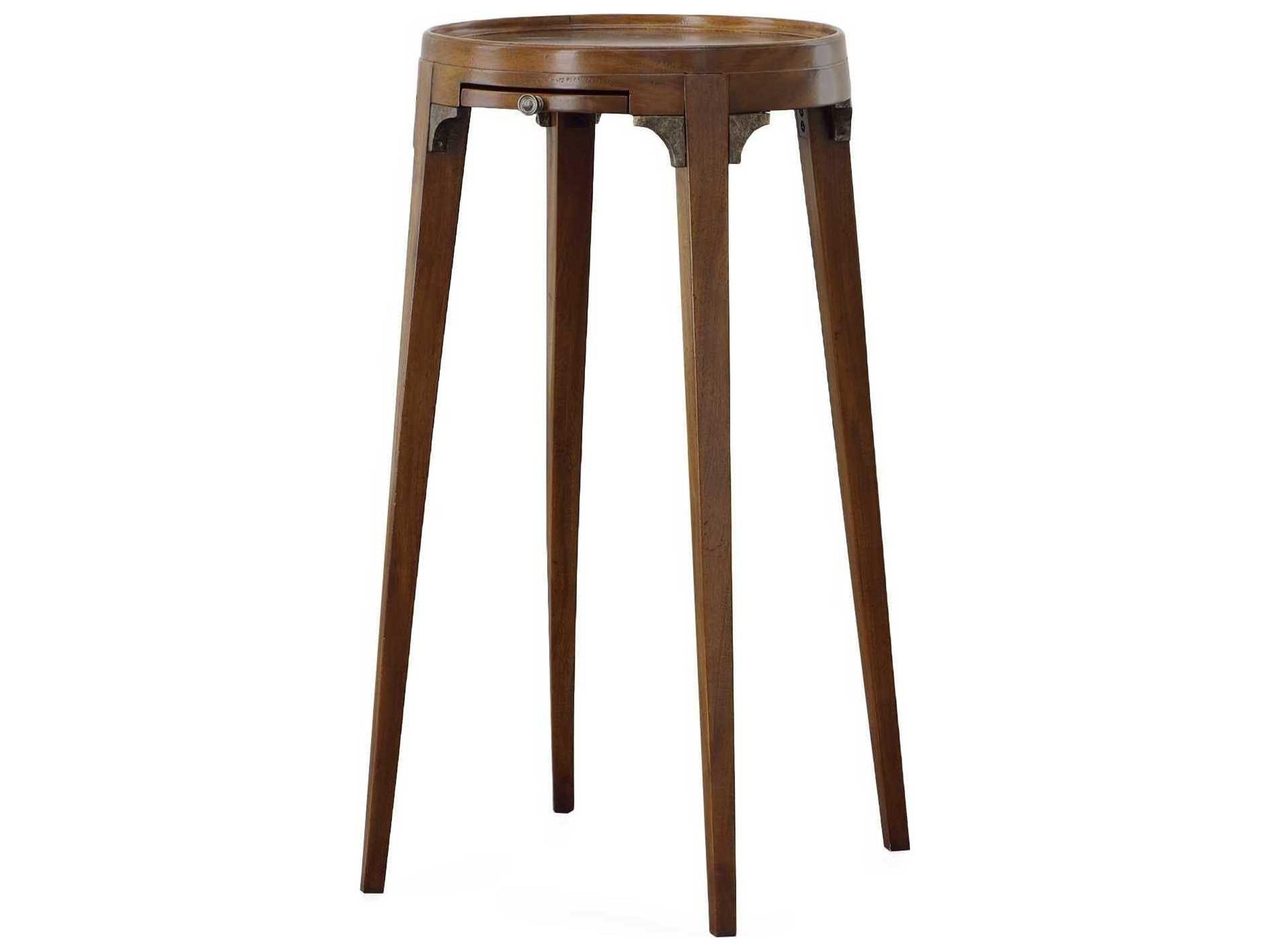 Century Furniture Grand Tour Mahogany Wood Walnut Counter Stool