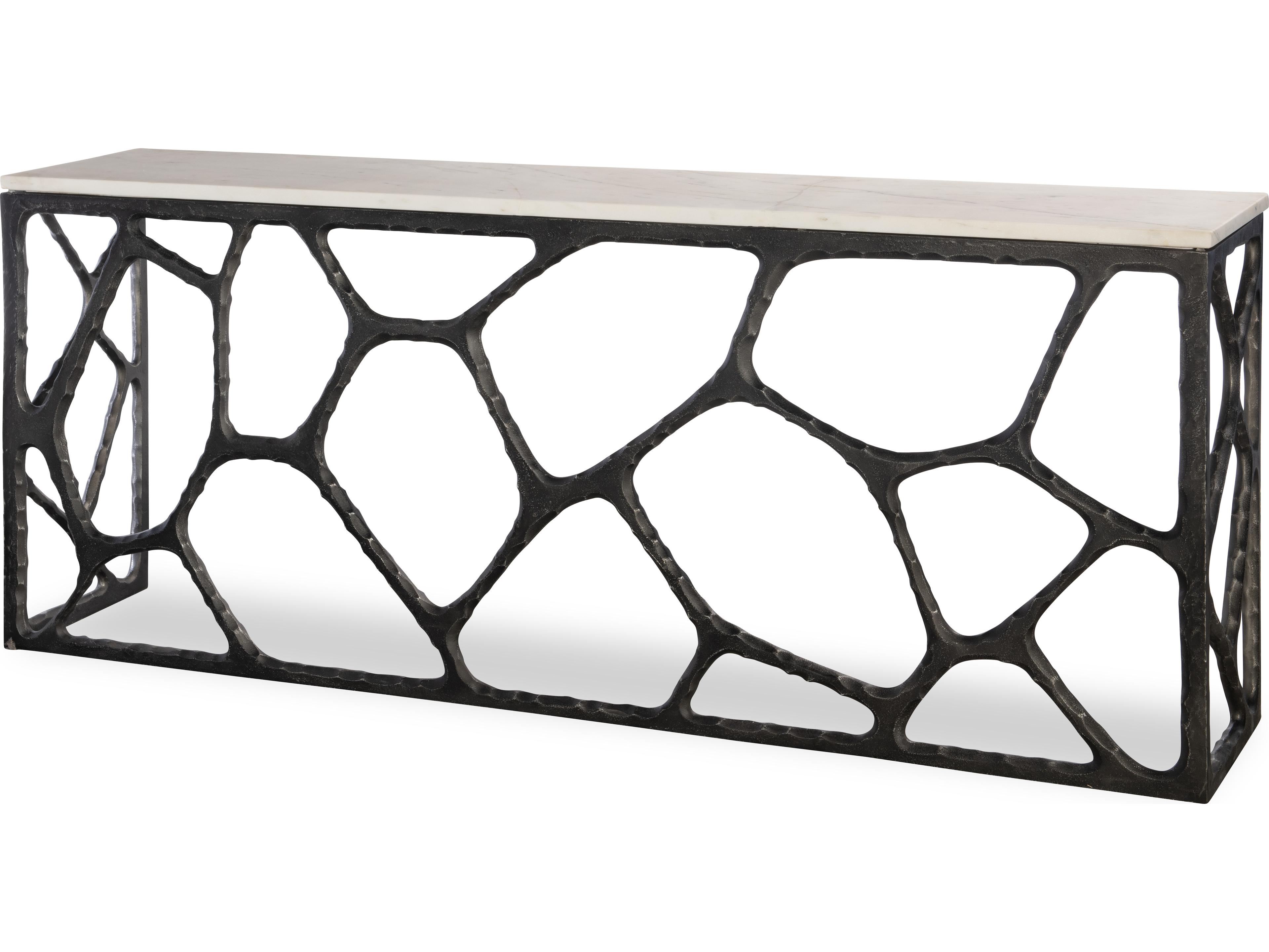 Century Furniture Grand Tour Rectangular Marble Console Table