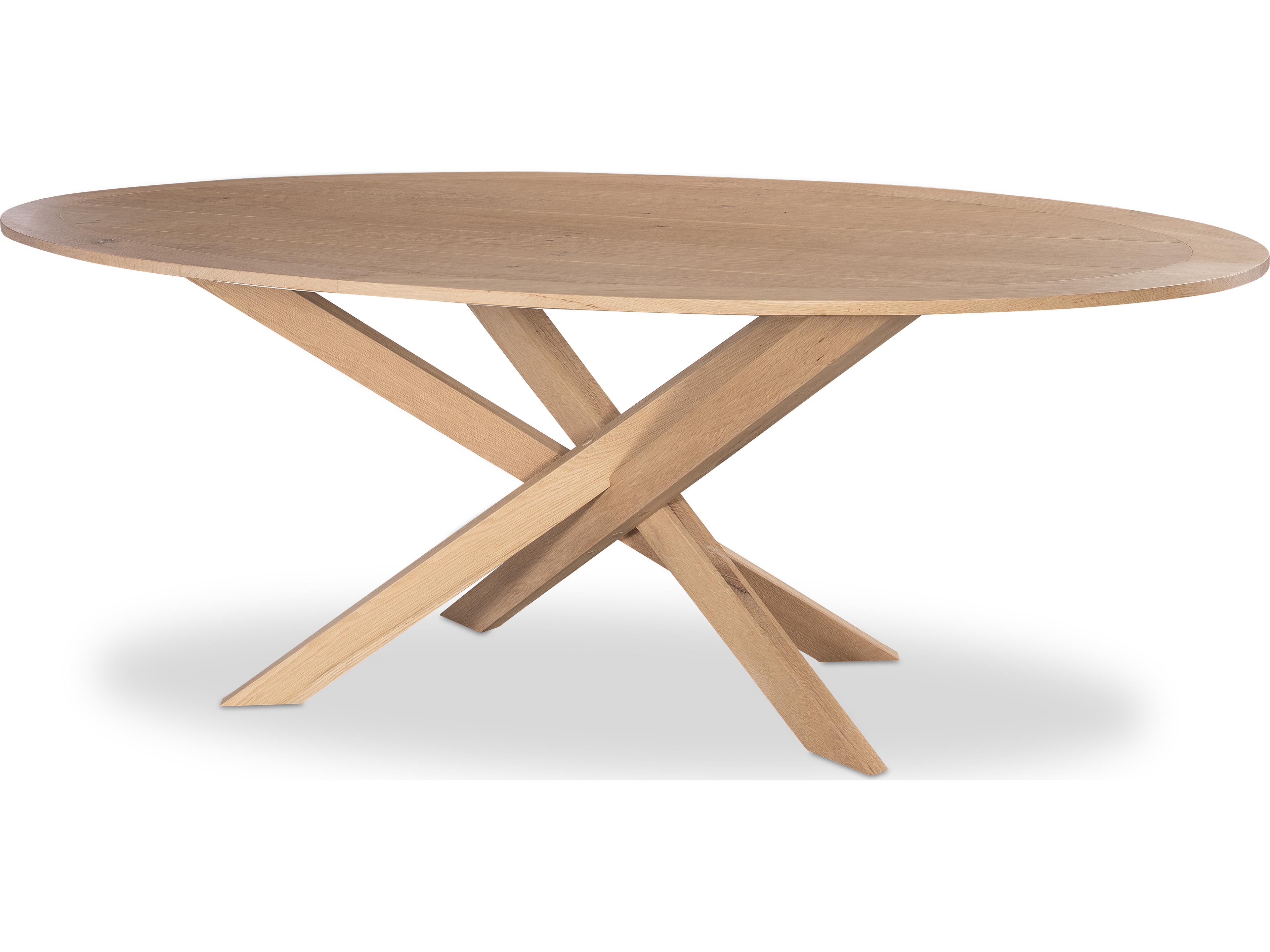 Century Furniture Grand Tour Oval Wood Dining Table