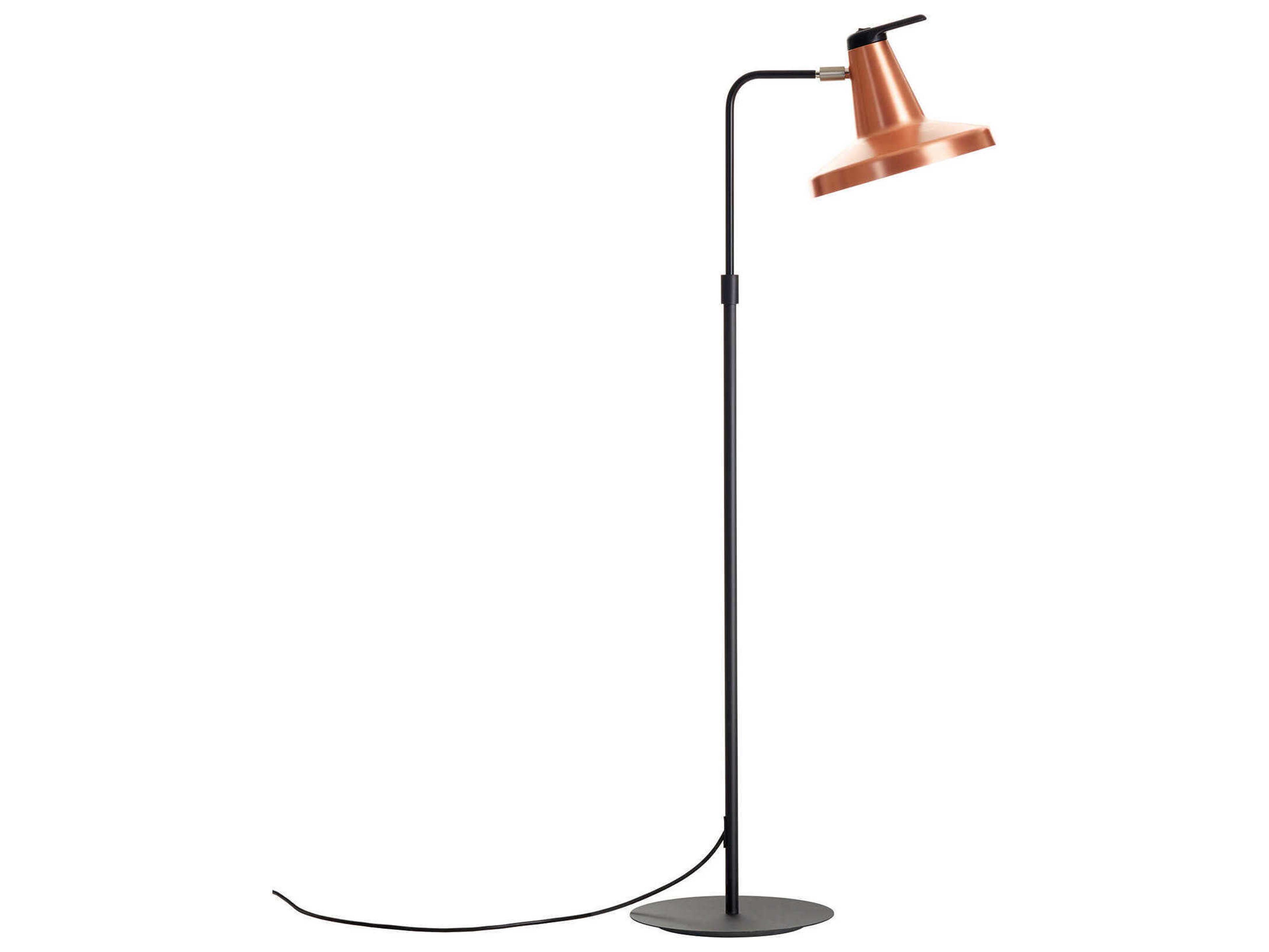 Carpyen Garcon Copper Black Floor Lamp