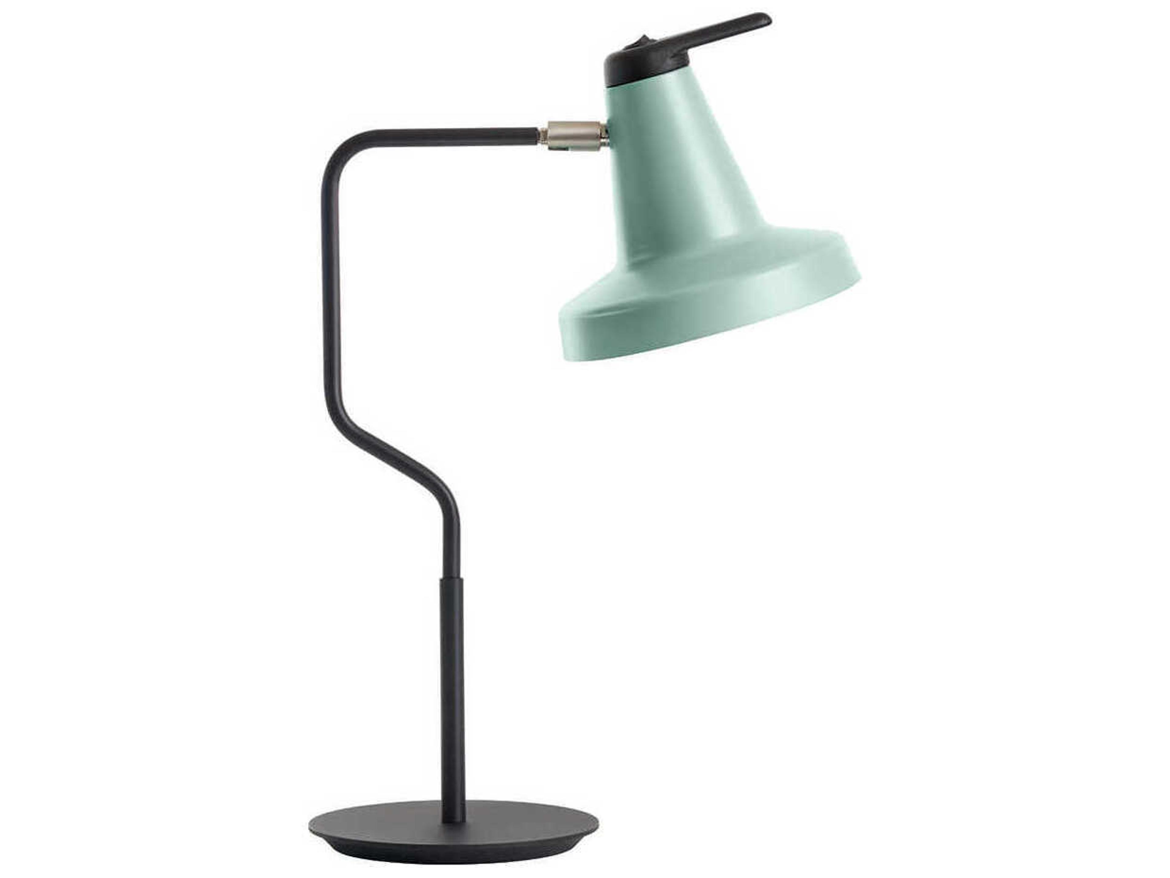 Carpyen Garcon Mint Green Black Desk Lamp