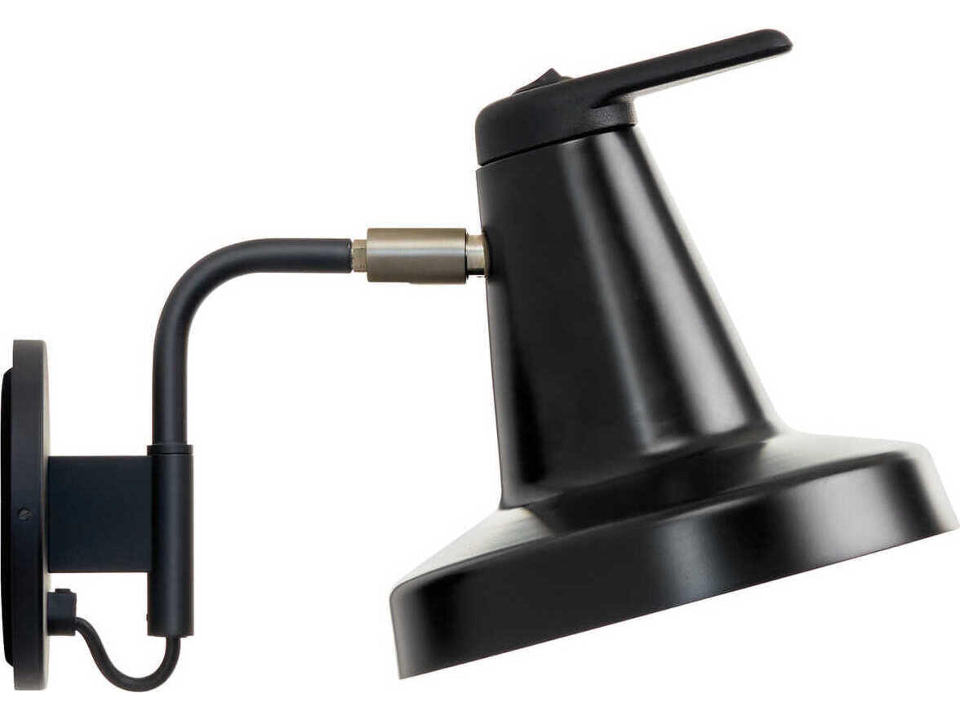 Carpyen Garcon 1-Light Black Wall Sconce