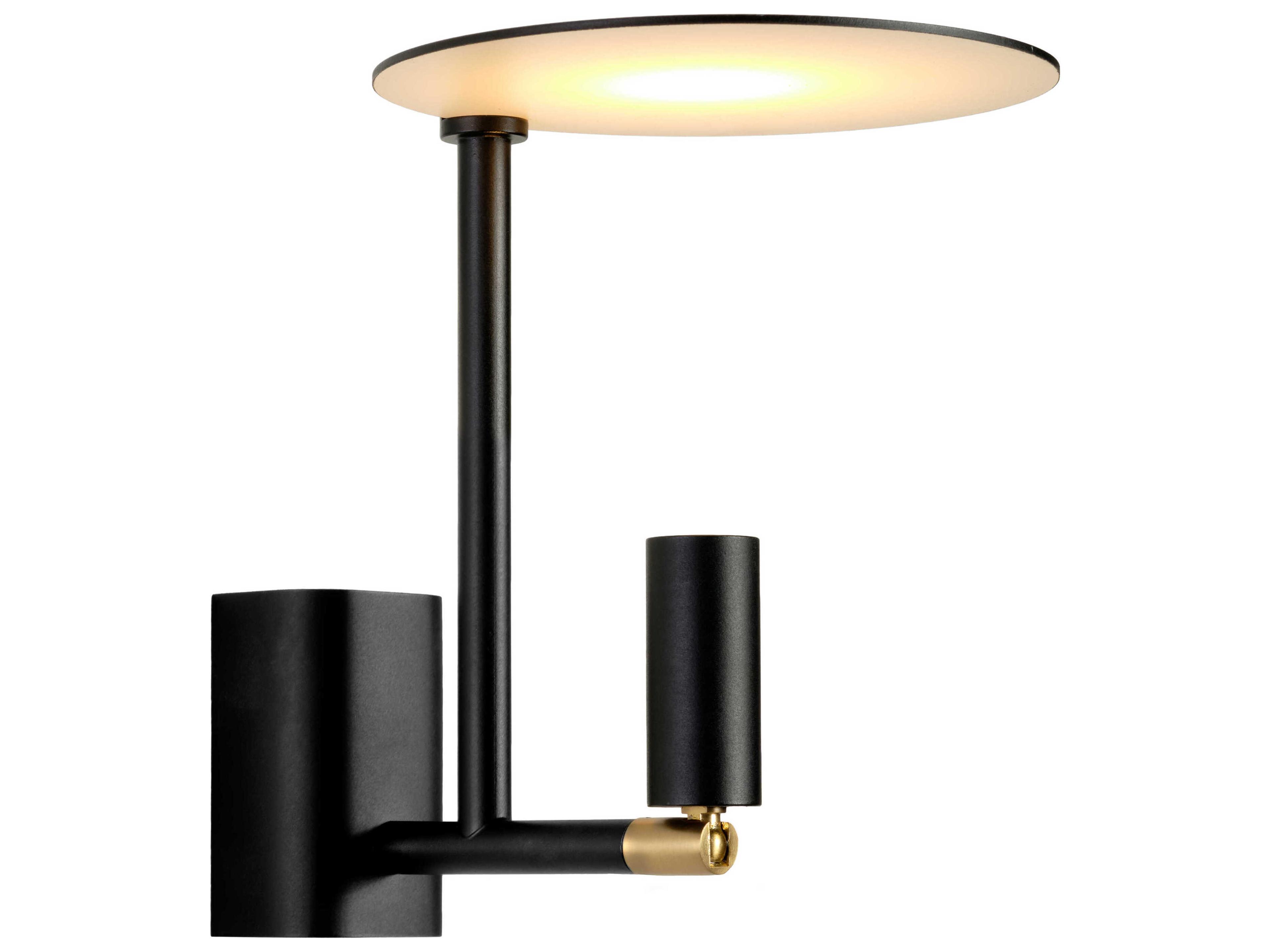 Carpyen Kelly Black Gold Wall Sconce