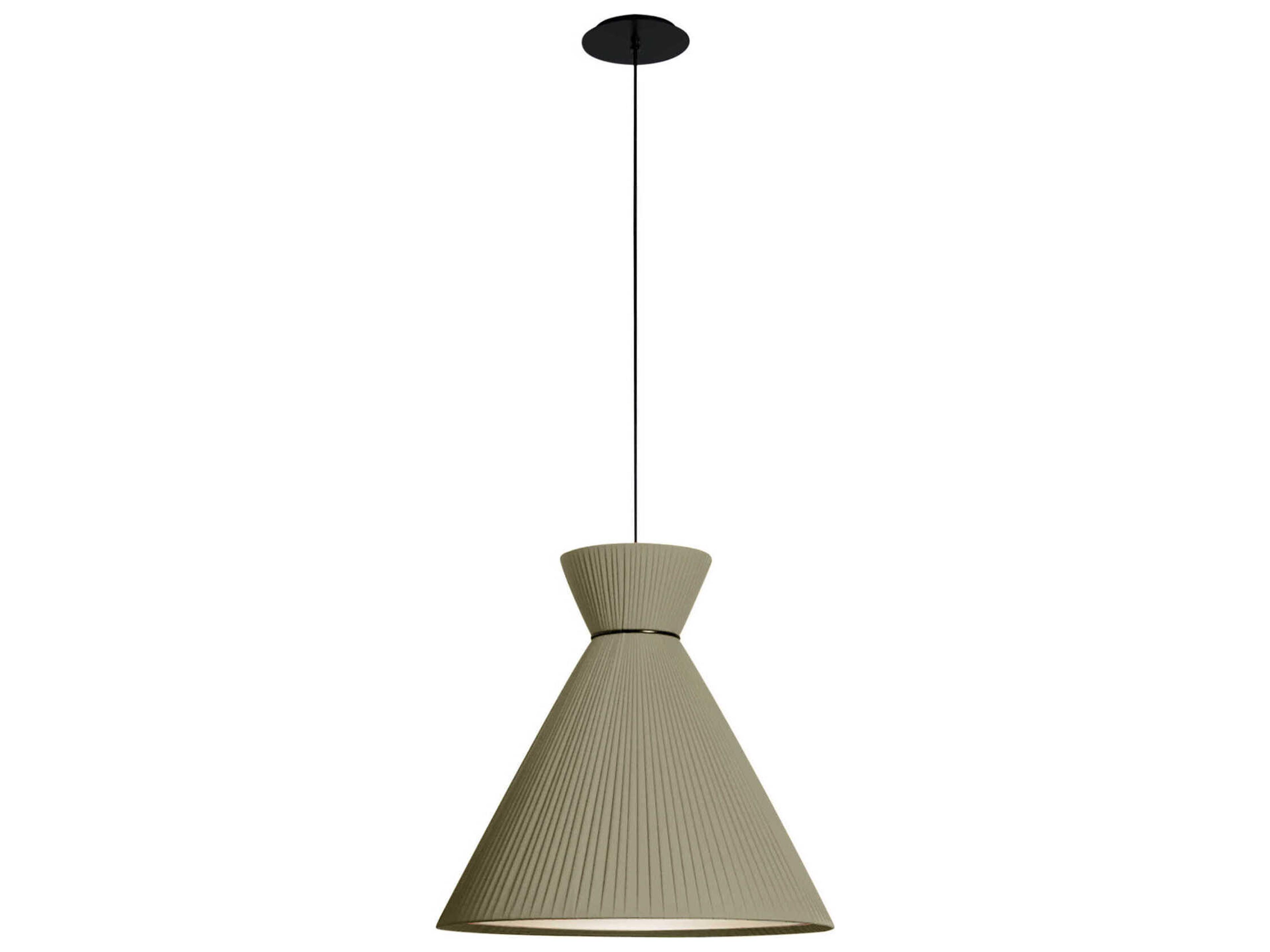 Carpyen Mandarina 1-Light Olive Green Pendant