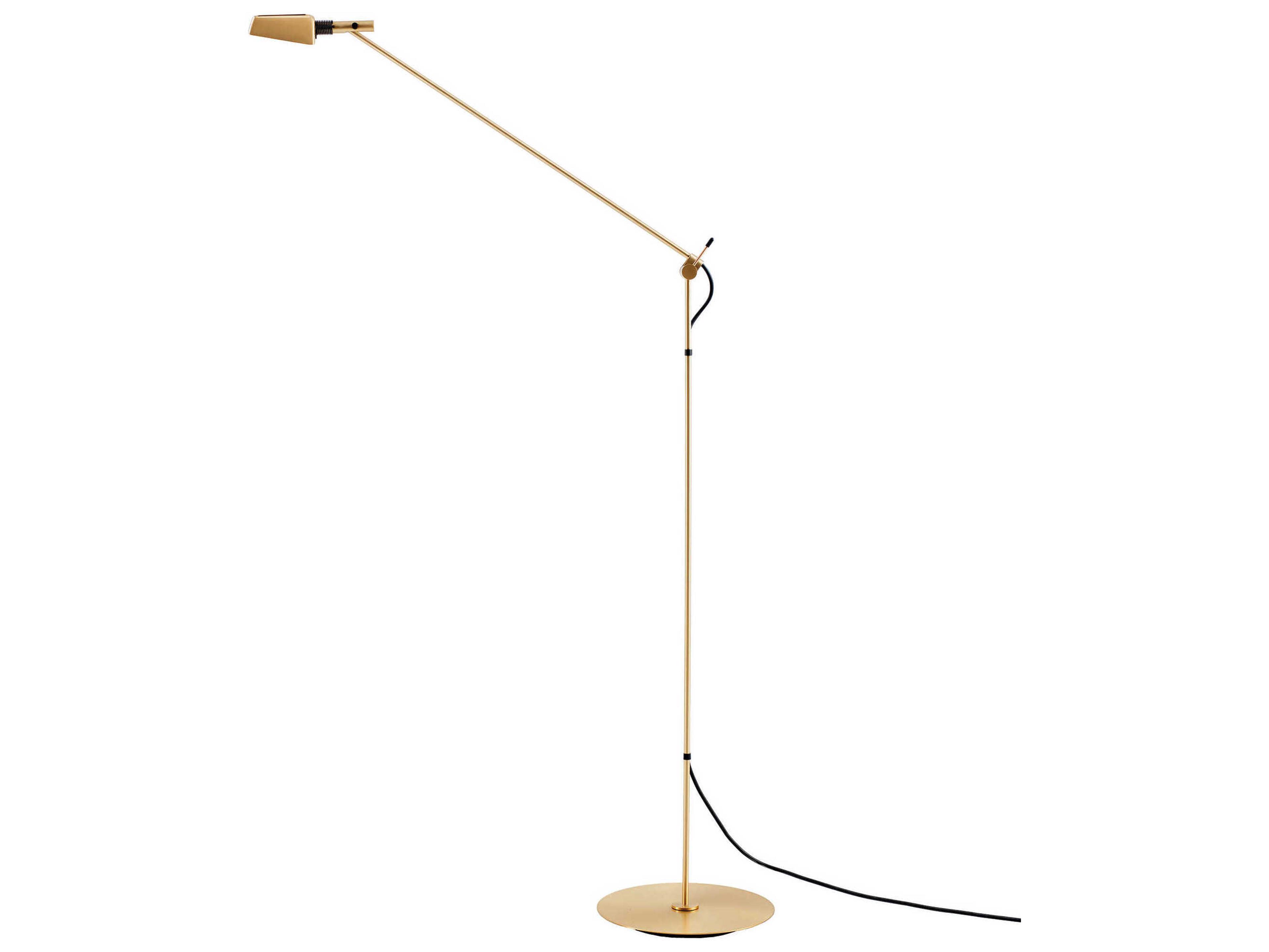 Tema Satin Gold Floor Lamp