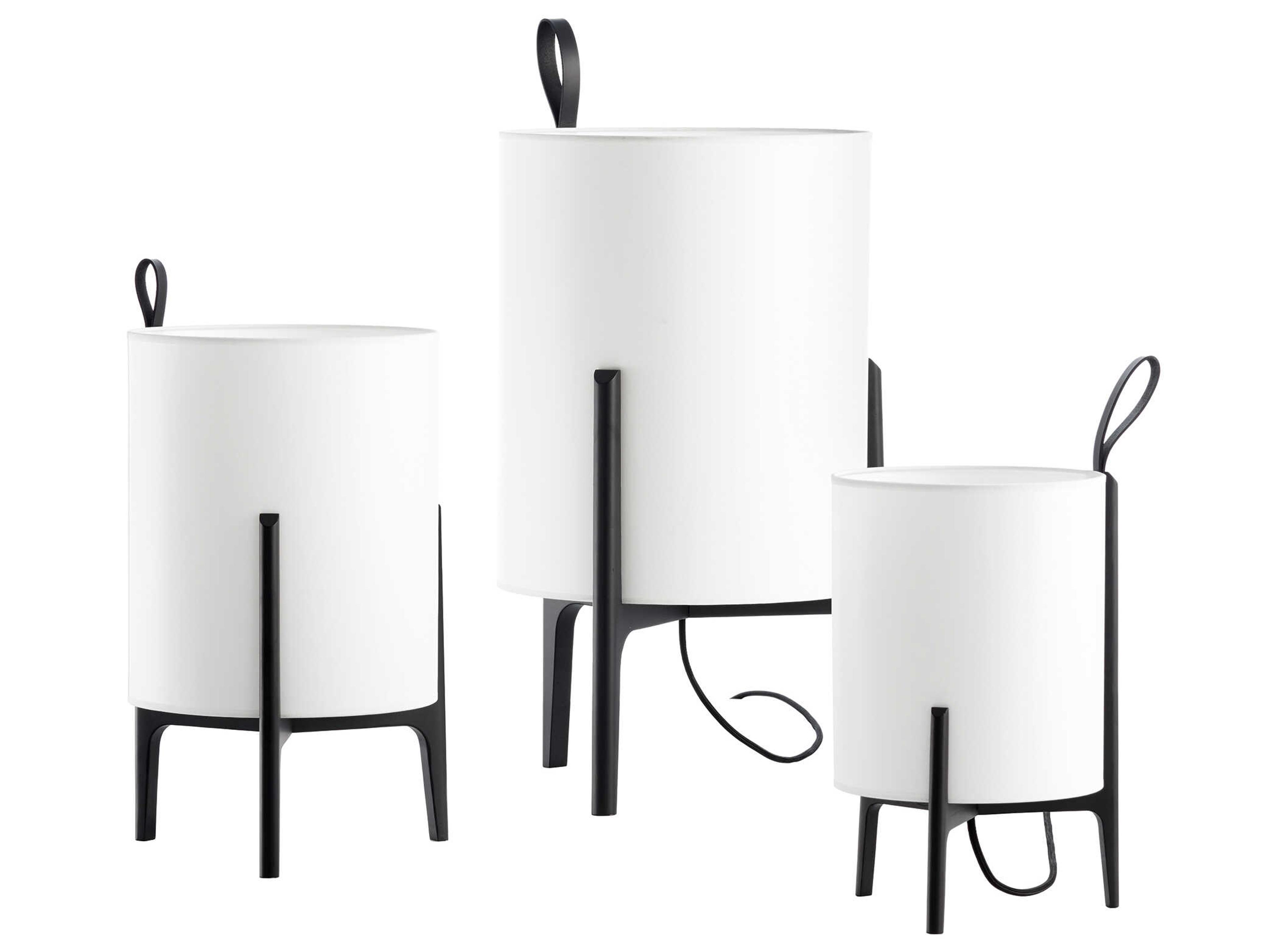 Carpyen Greta Black Oak Table Lamp