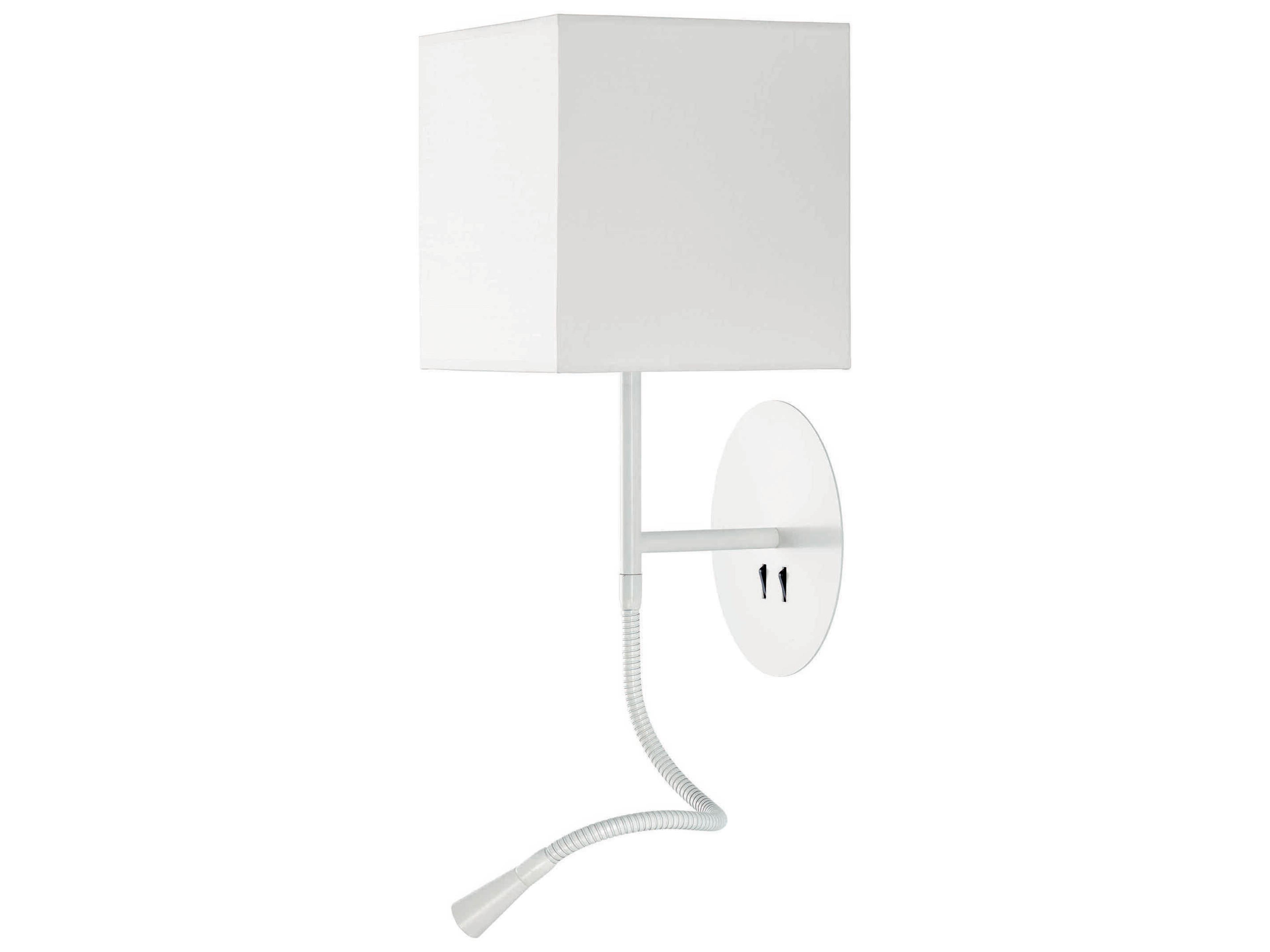 Hotel Python Matte Nickel LED Wall Sconce