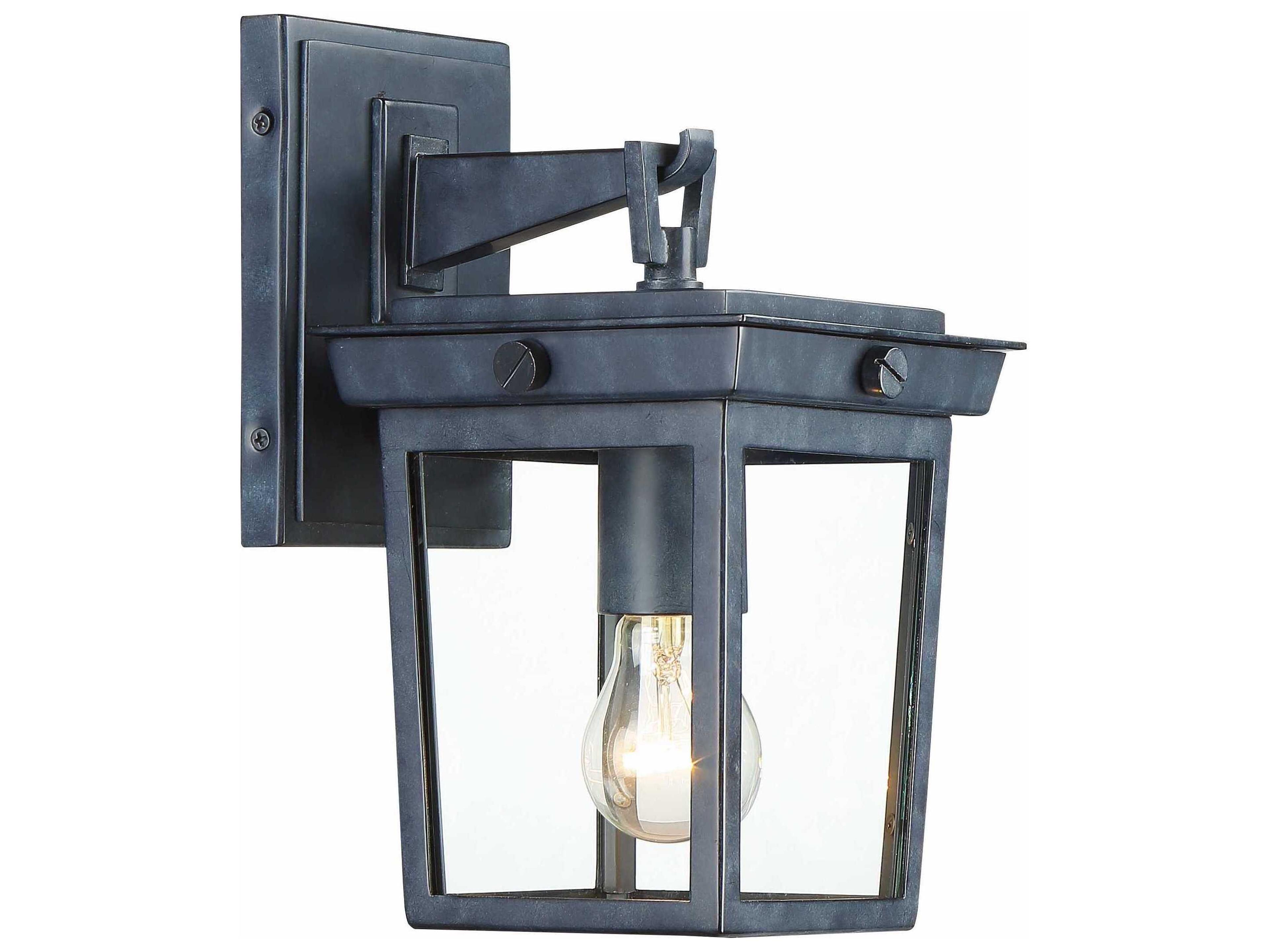 Crystorama Belmont 1 - Light Outdoor Wall Light