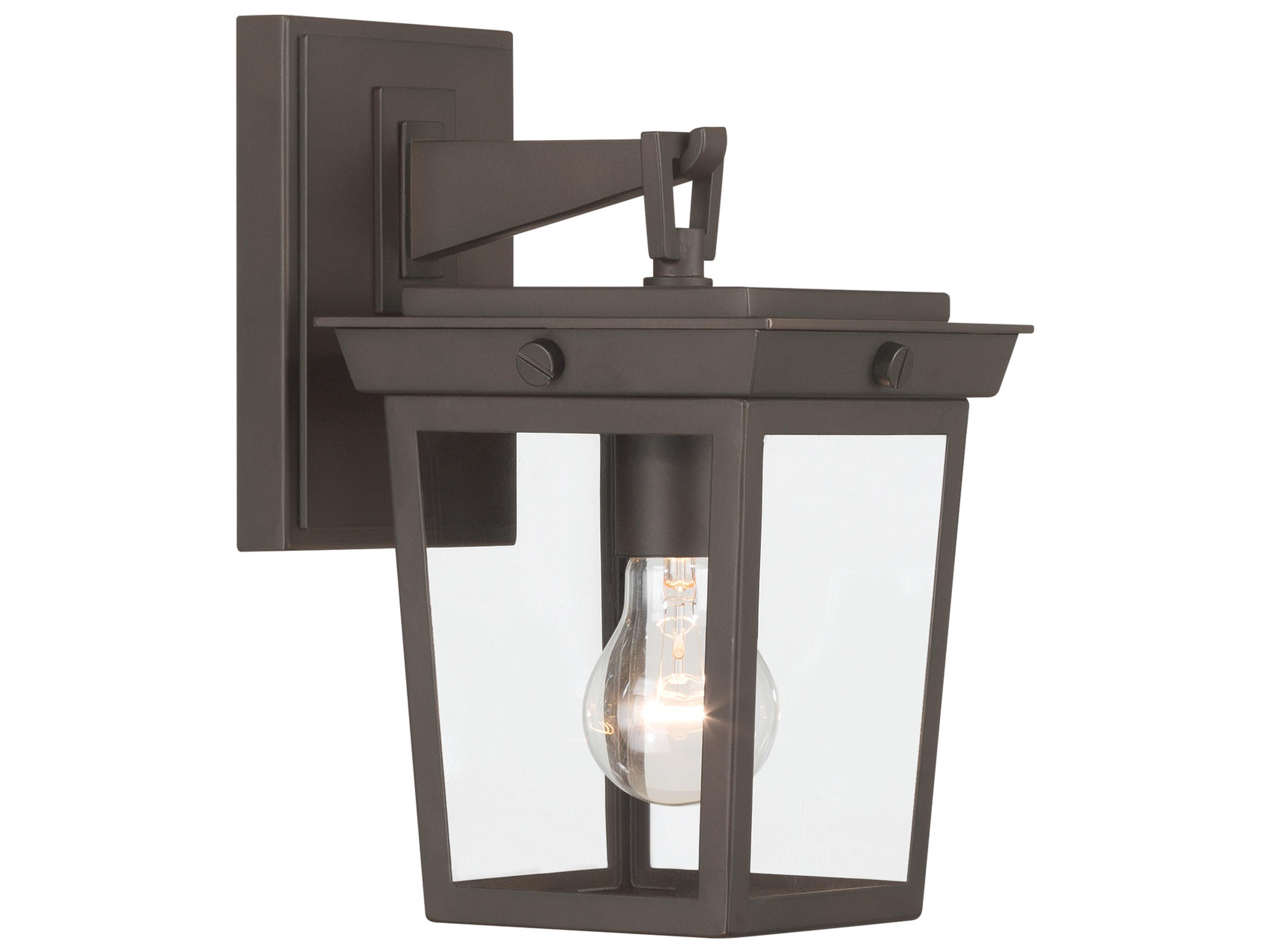 Crystorama Belmont 1-Light Outdoor Wall Light