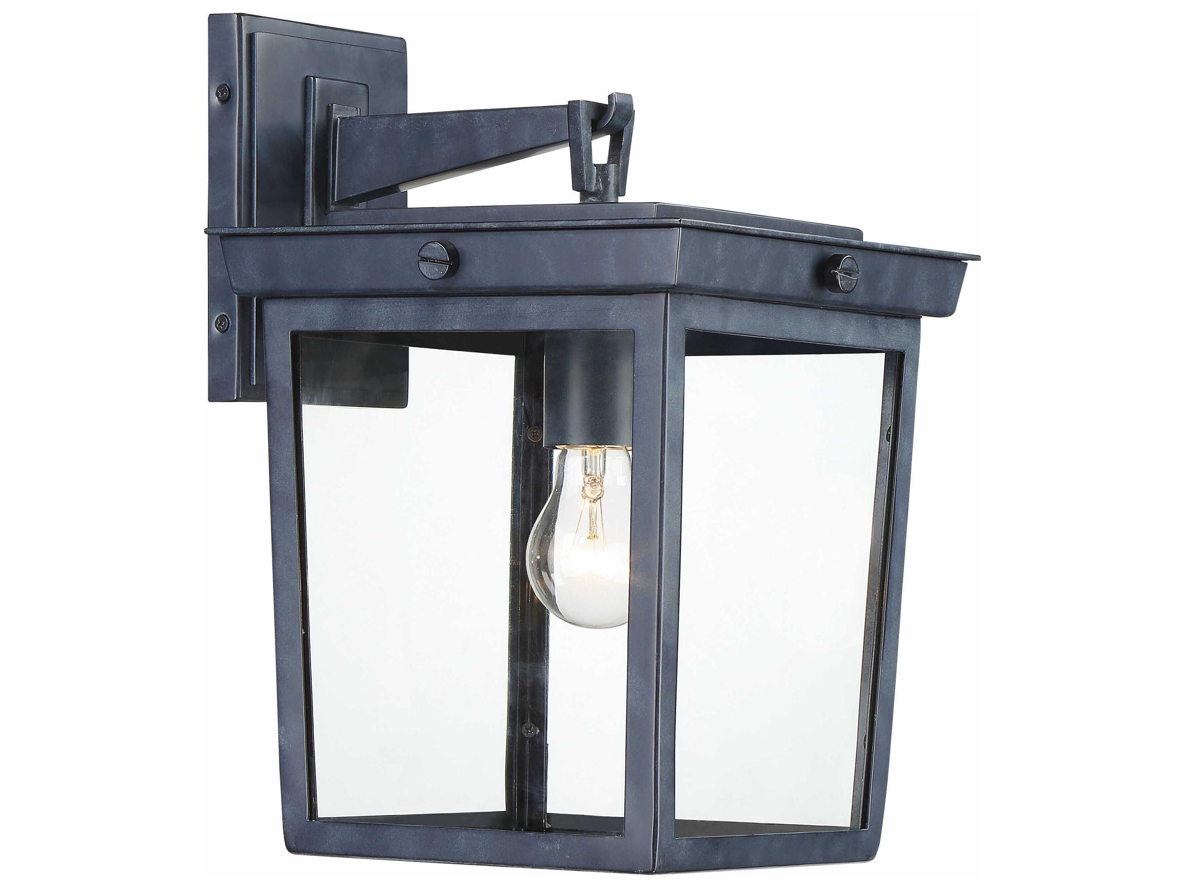 Crystorama Belmont 1 - Light Outdoor Wall Light