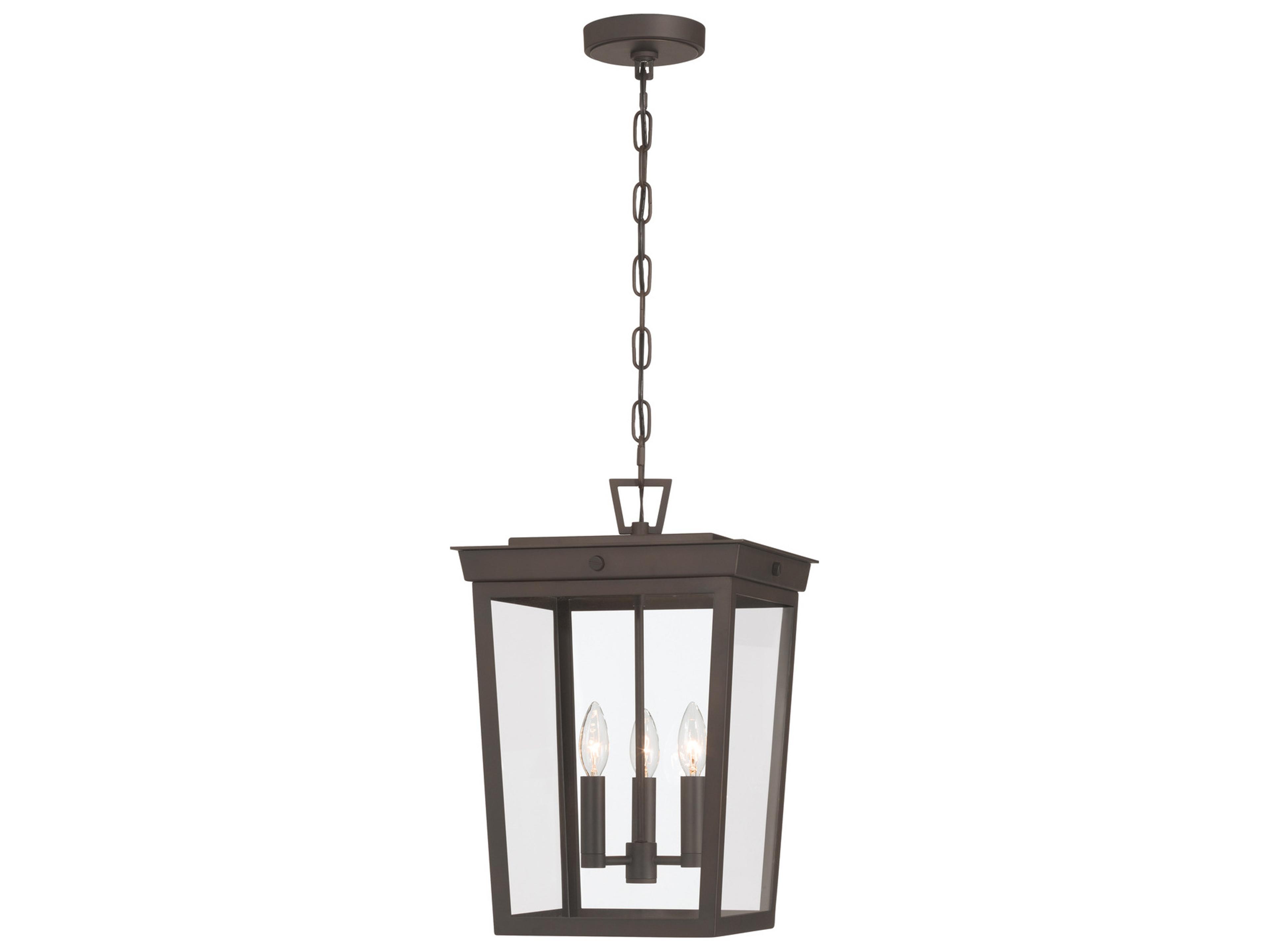 Crystorama Belmont 3-Light Outdoor Hanging Light