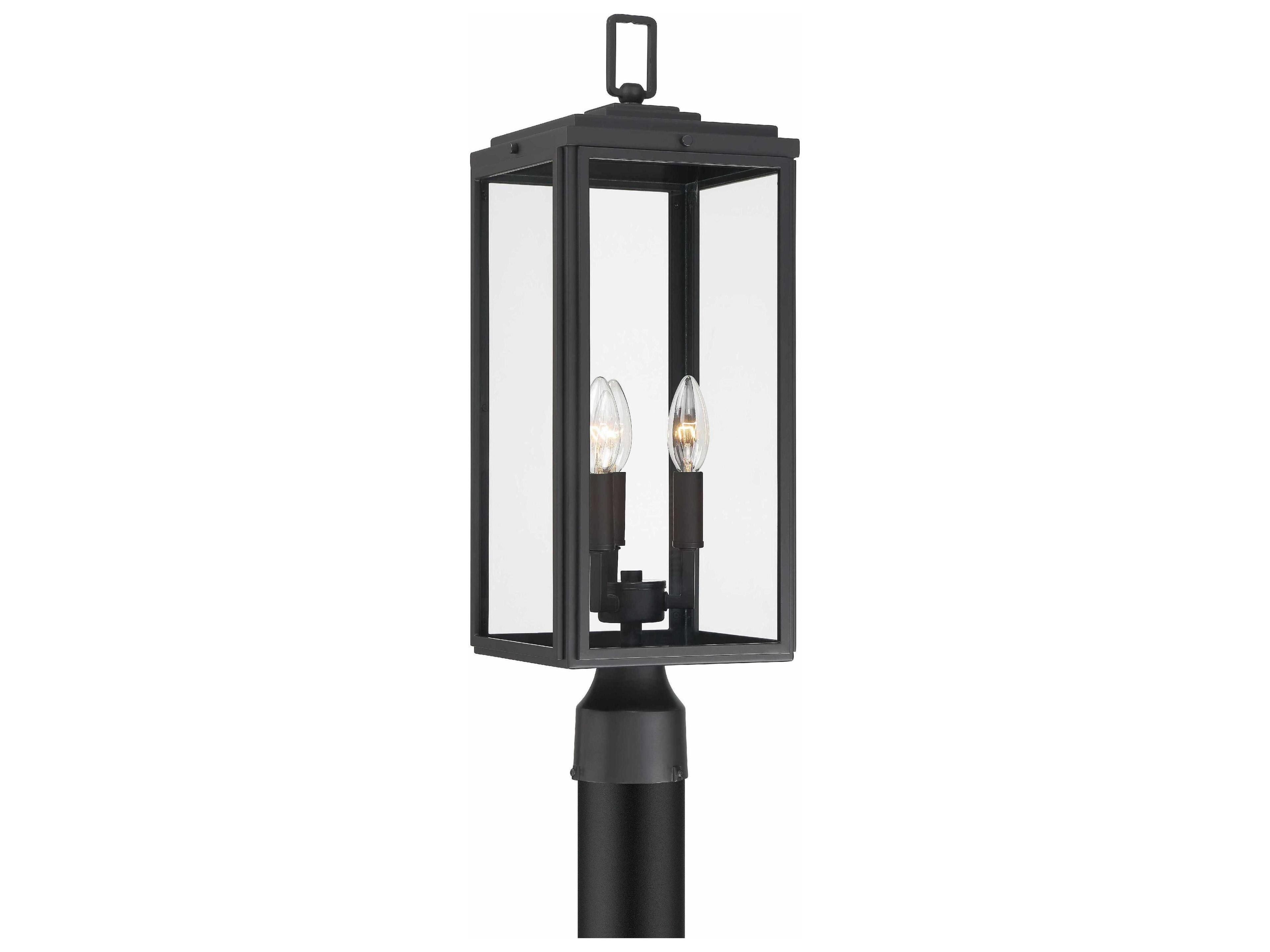 Crystorama Byron 3 - Light Outdoor Post Light