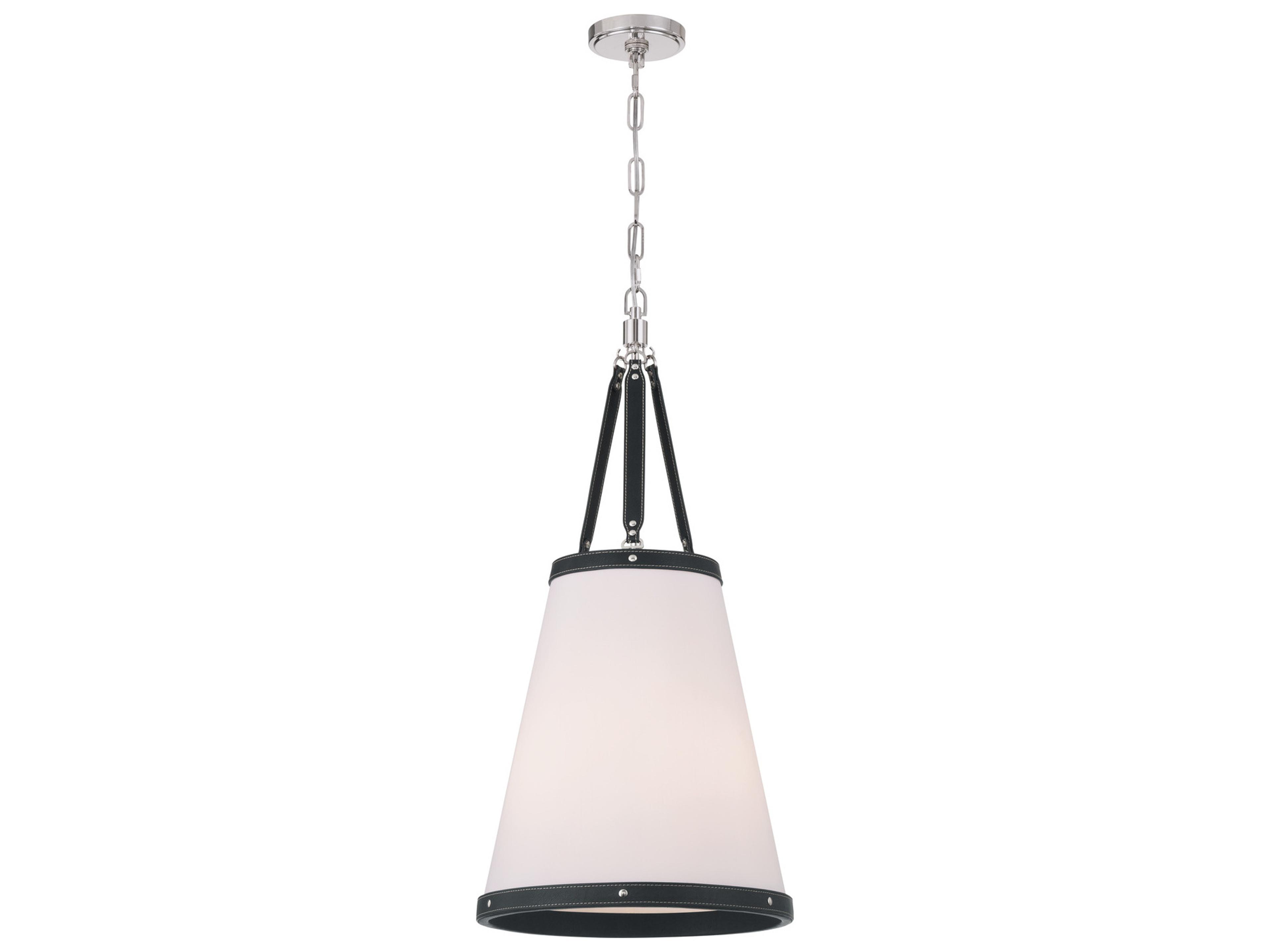 Crystorama Callahan 3-Light Black Pendant