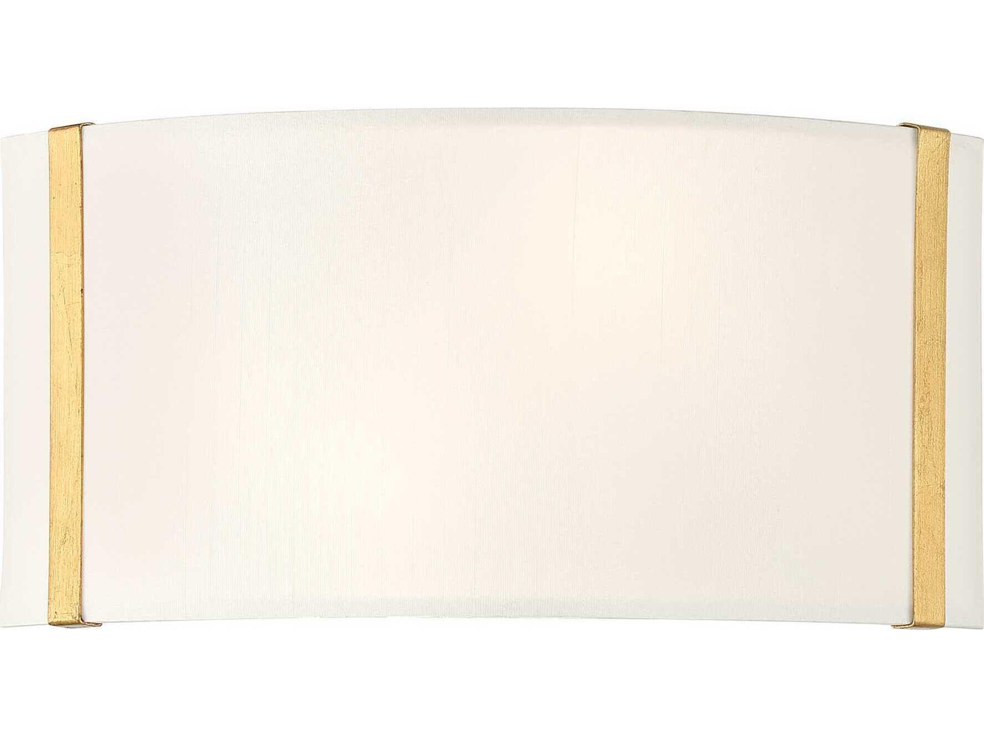 Crystorama Fulton 2-Light Antique Gold Wall Sconce