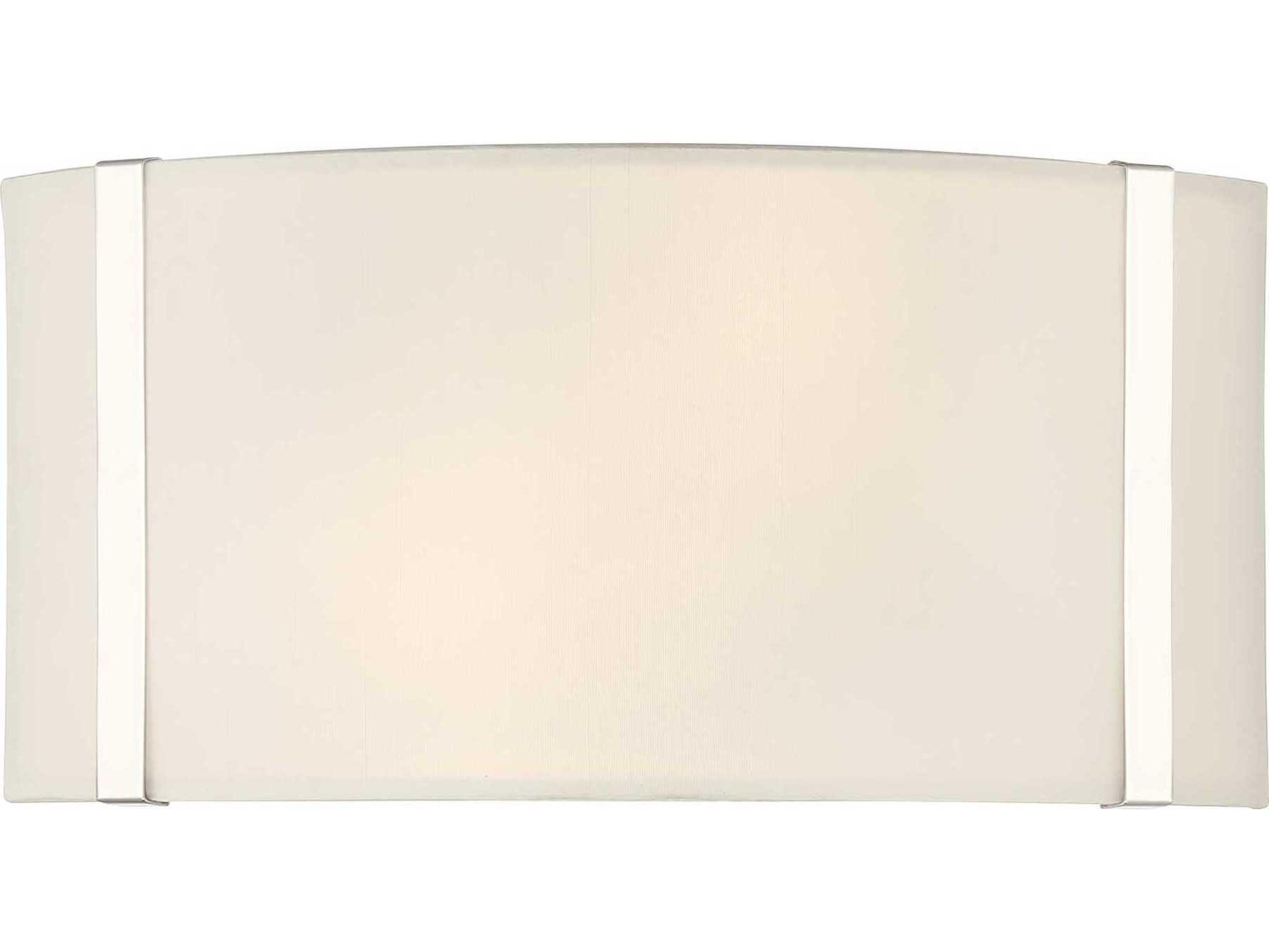 Crystorama Fulton 2-Light Polished Nickel Wall Sconce